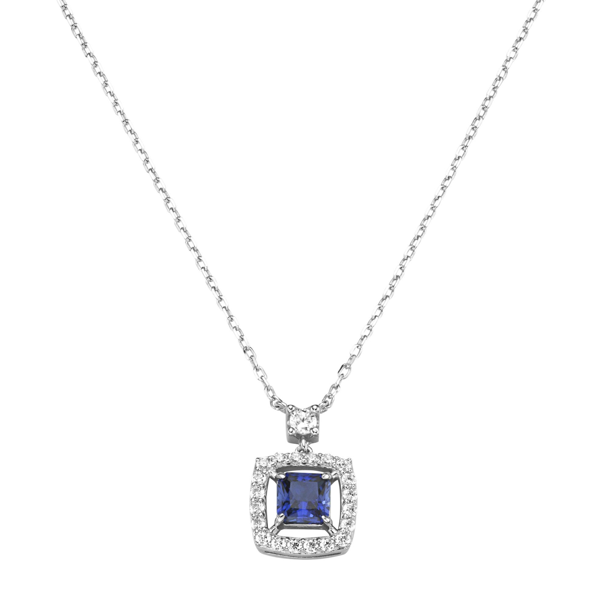 Collier mit Zirkonia, Silber 925