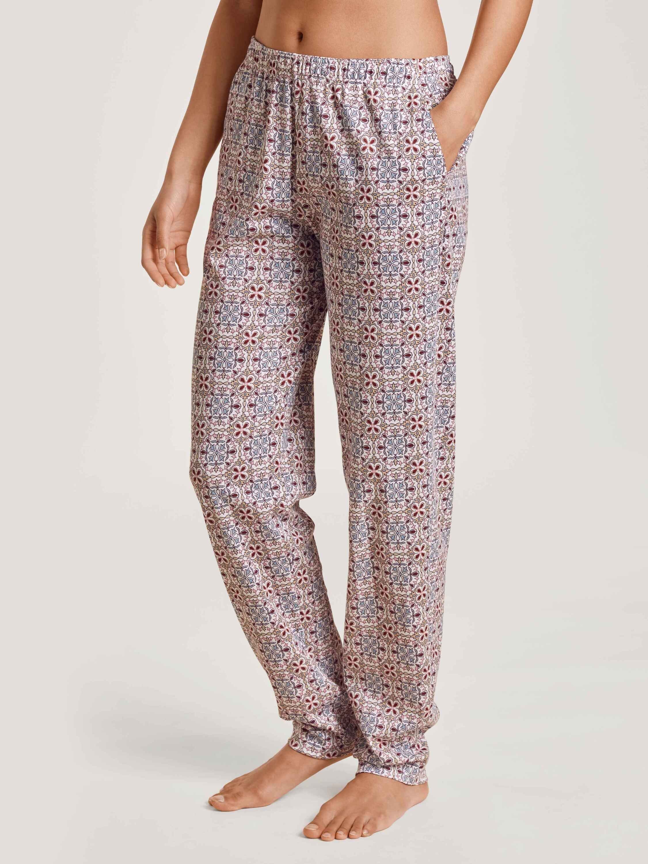 Seitentaschen Pants mit (1-tlg) CALIDA Pyjamahose