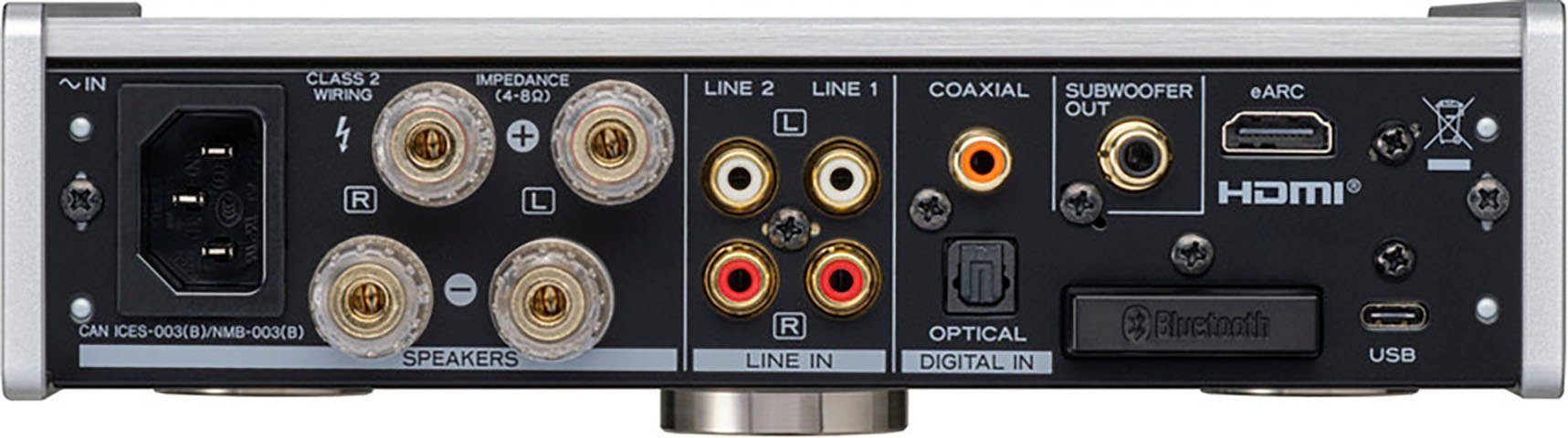 TEAC AI-303 USB DAC 2, (Anzahl 100 W) silberfarben Kanäle: Audioverstärker
