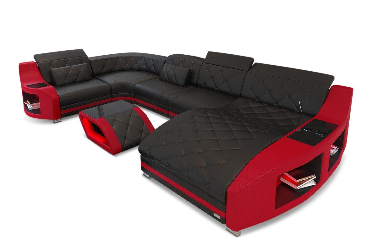 Sofa Dreams Wohnlandschaft Sofa Leder Swing günstig online kaufen