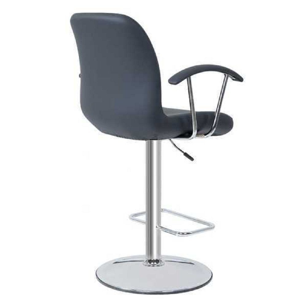 JVmoebel Grau in Europa (1 Luxus Metall stilvoll Modern Barhocker Stuhl Designer Stuhl St), Made Möbel