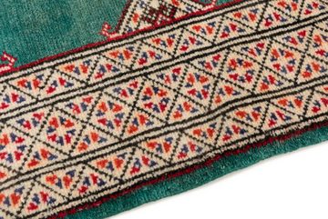 Orientteppich Turkaman 66x76 Handgeknüpfter Orientteppich / Perserteppich, Nain Trading, rechteckig, Höhe: 6 mm