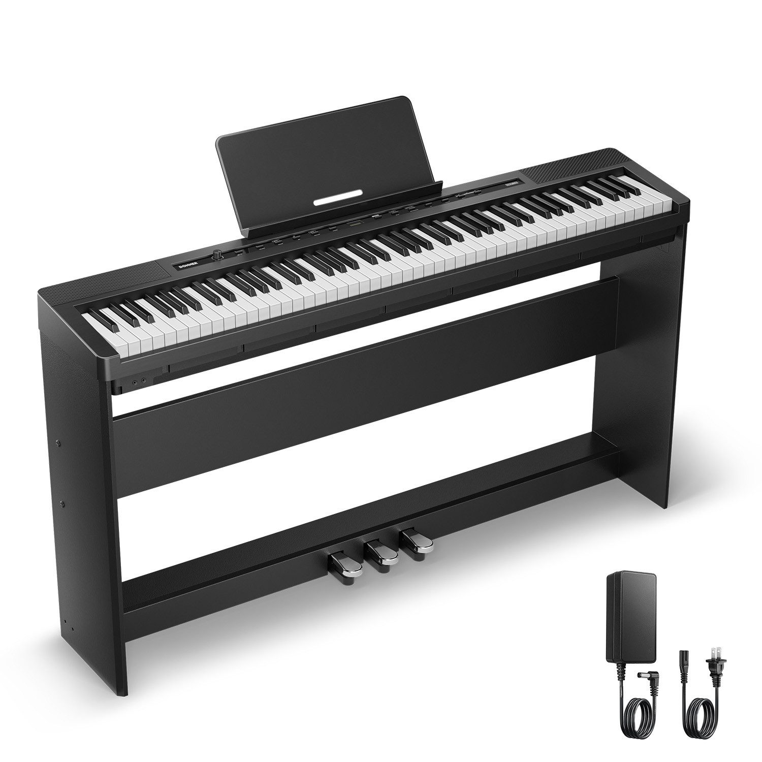 Digitalpiano E-piano 88 Tasten Hammermechanik gewichtete Tastatur DEP-16 DEP-16S