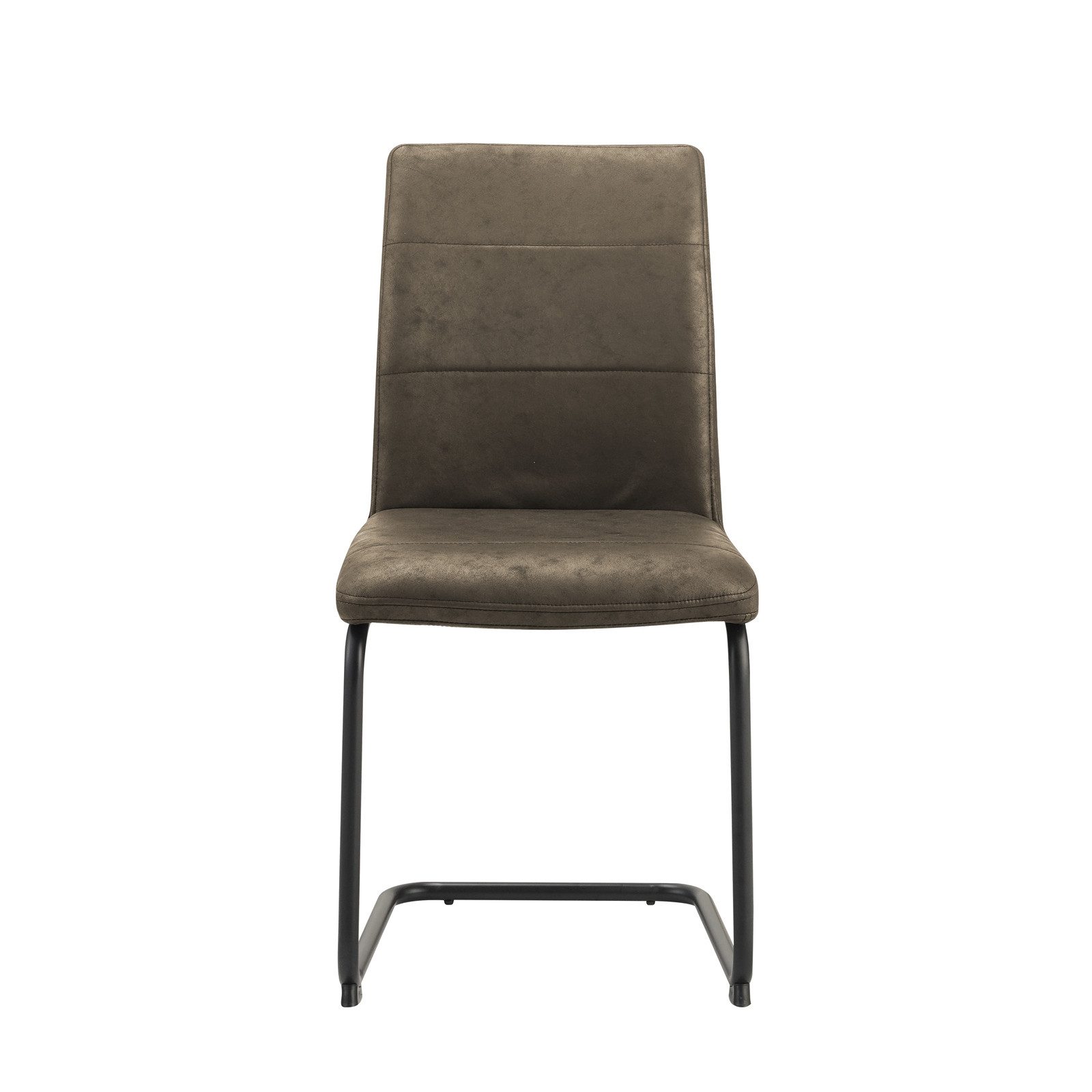 HTI-Living Freischwinger Schwingstuhl Antikhellbraun (Set), Freischwinger Esszimmerstuhl