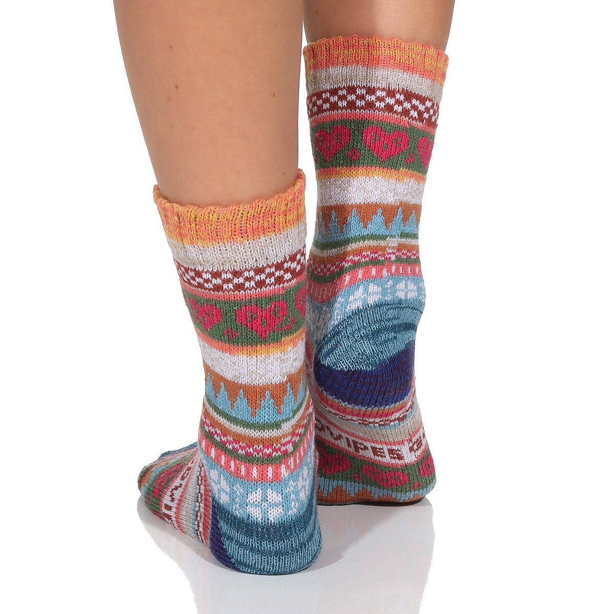 simaranda Norwegersocken Damen Socken 166 39-42 Bunt gemischt 3 Paar