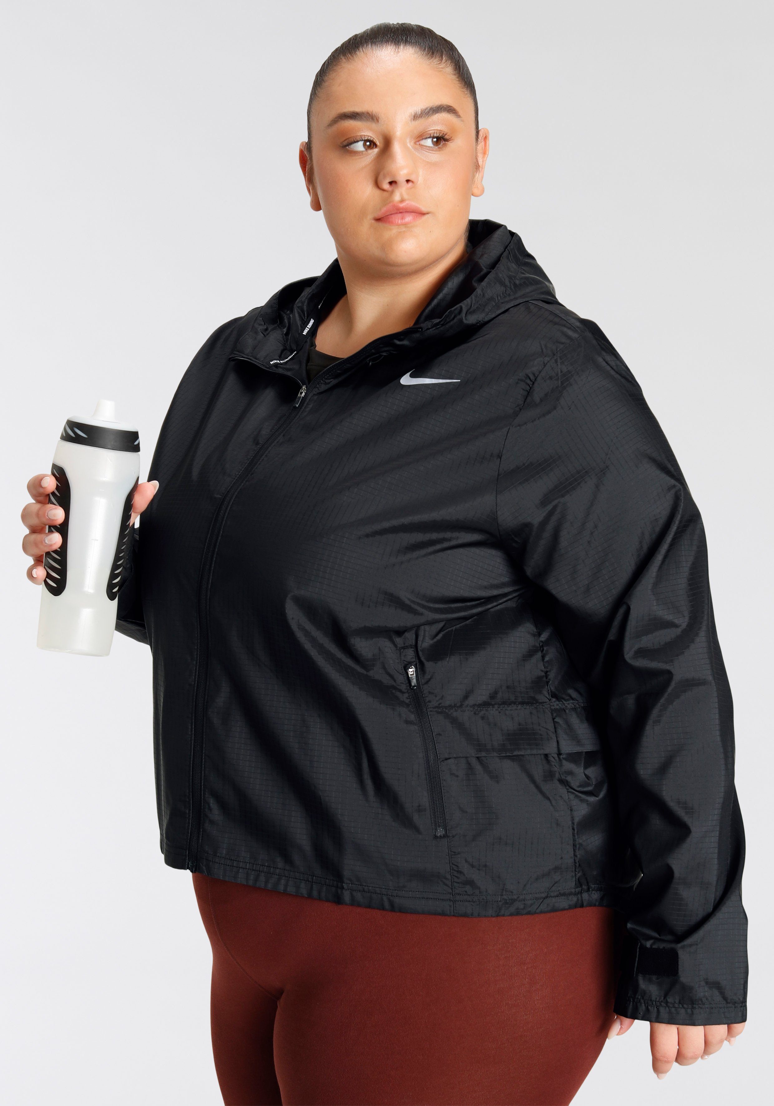 Size) (Plus Nike Essential Jacket Running Women's Laufjacke