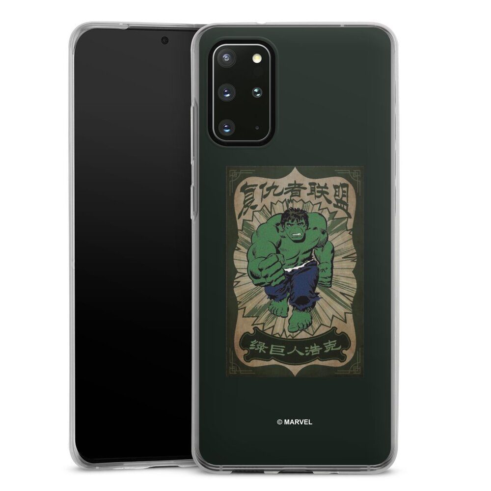 DeinDesign Handyhülle Marvel Hulk Offizielles Lizenzprodukt The Incredible Hulk, Samsung Galaxy S20 Plus 5G Slim Case Silikon Hülle Ultra Dünn