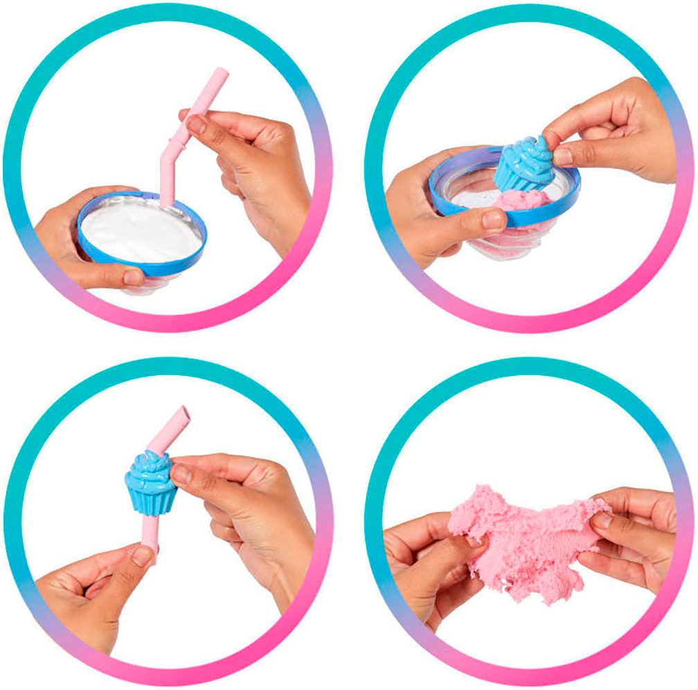 Barbie Anziehpuppe Pop! Reveal Treats Serie - blaue Puppe