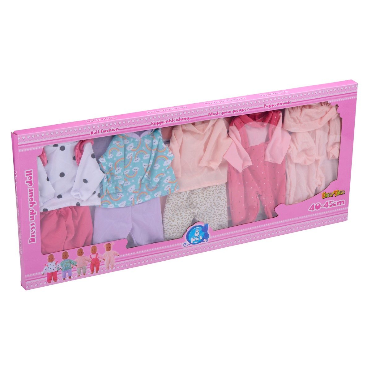 Eddy Toys Puppenkleidung Eddy Toys Puppenkleidung 40-45 CM