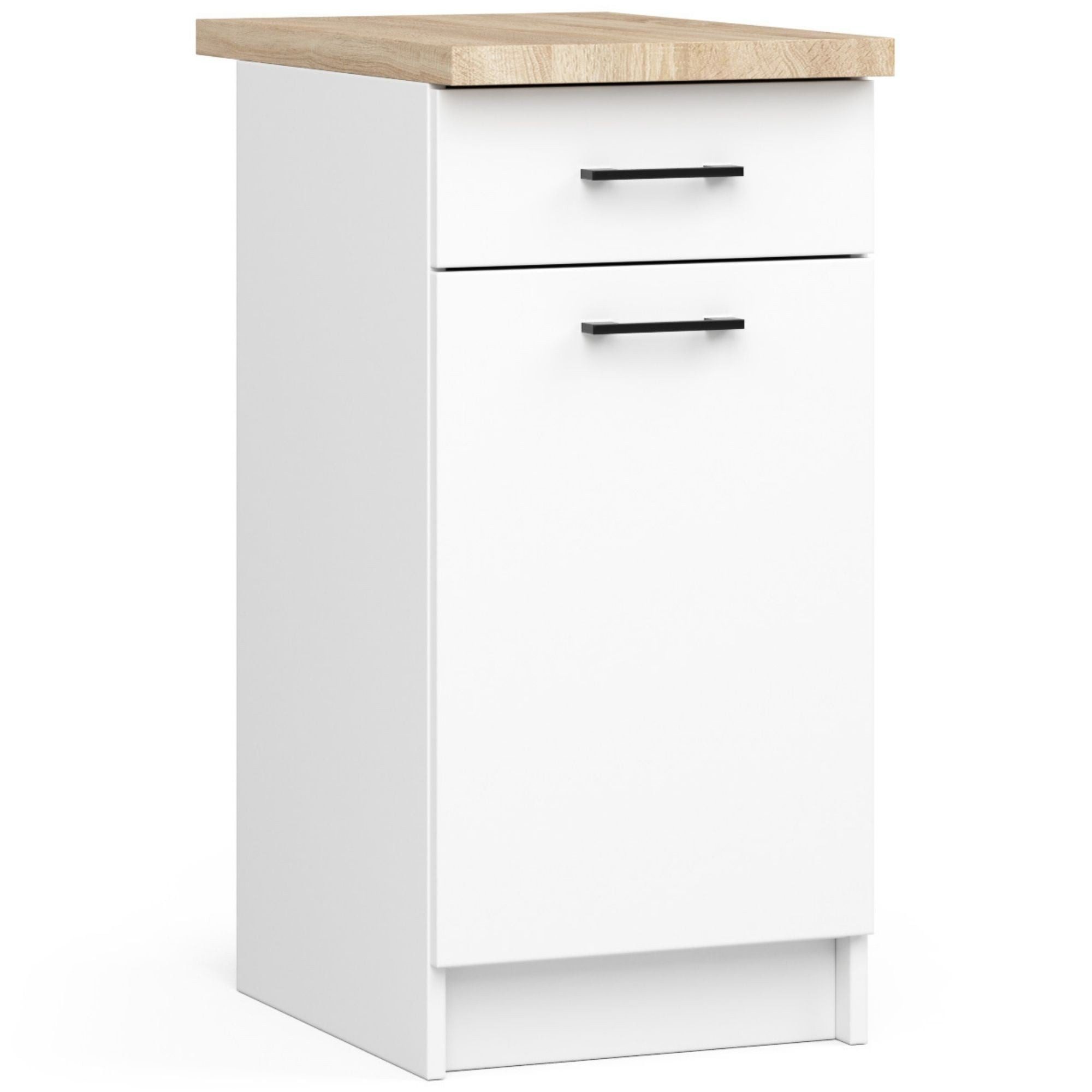 Raumhirsch Furniture Unterschrank Moderner Küchenunterschrank - Stilvolles Design - Küchenmodul (Viele Farbvarianten - Maße 40x85x46 cm) robuste Konstruktion