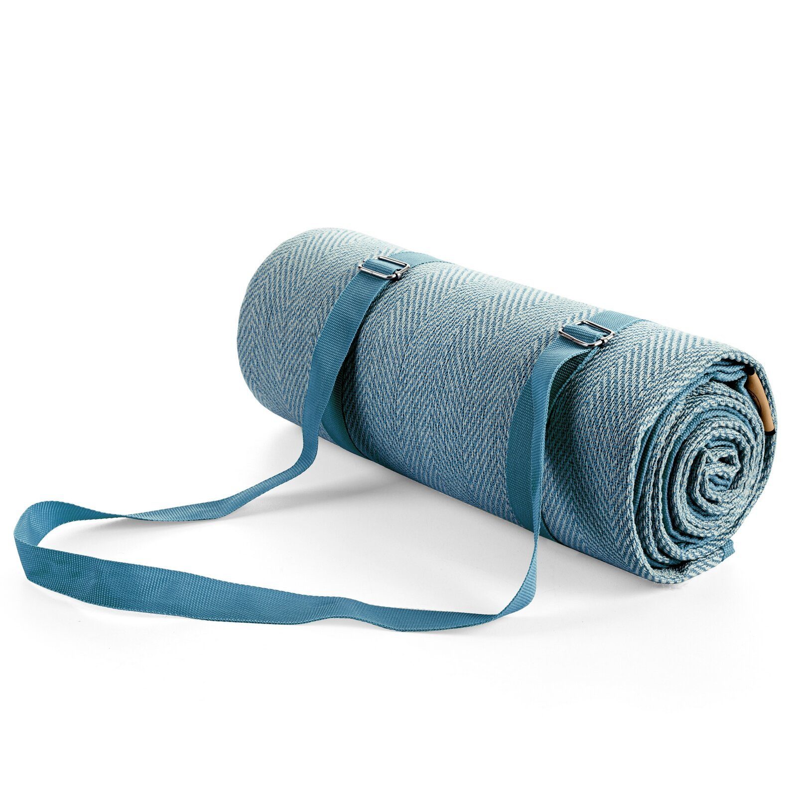 Picknickdecke Thermodecke, Eurofirany, Wasserfeste Isolierende Decke 130x145 cm Mehrfarbig Karomuster Outdoor