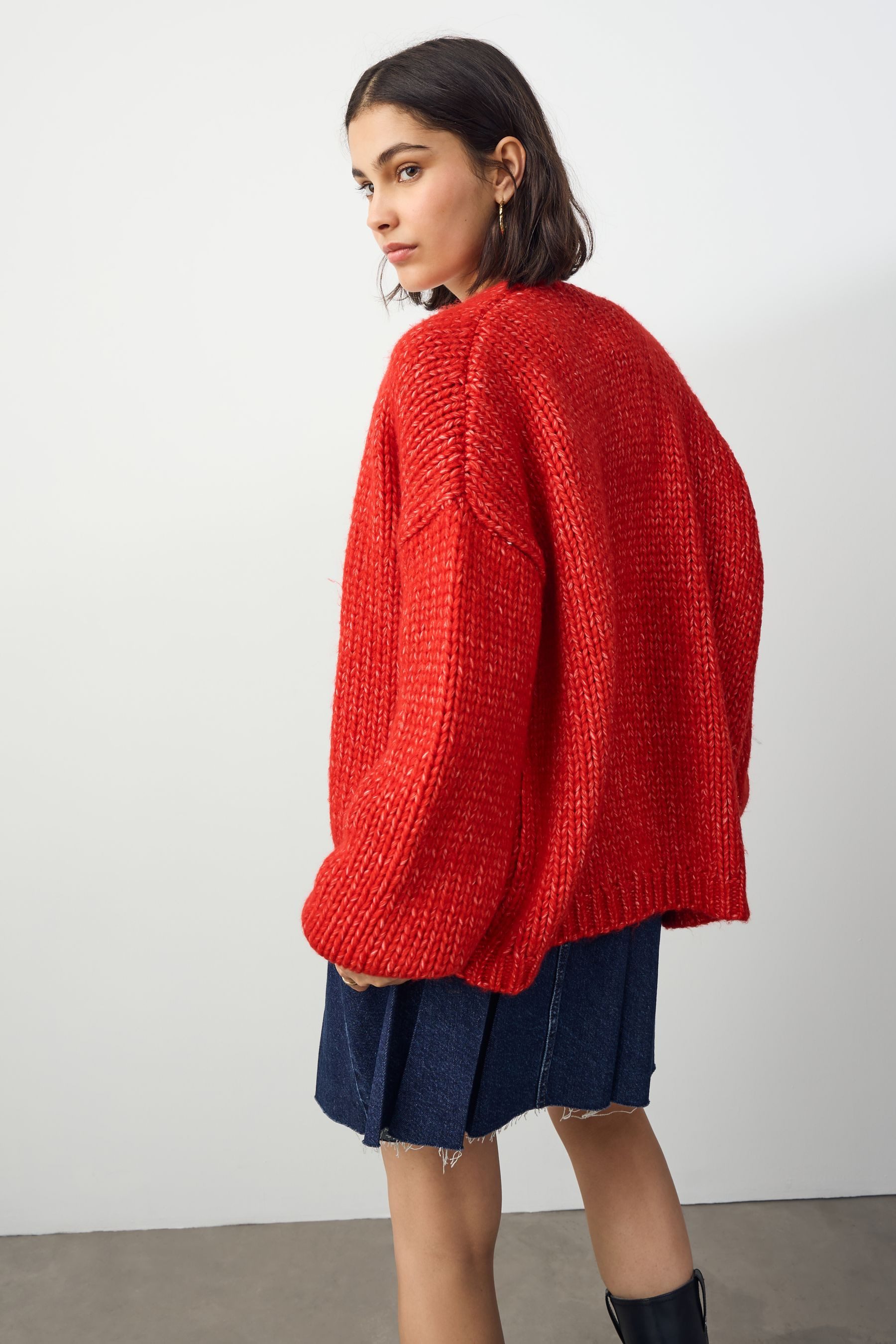 Next Strickjacke Weiche Strickjacke im Grobstrick günstig online kaufen