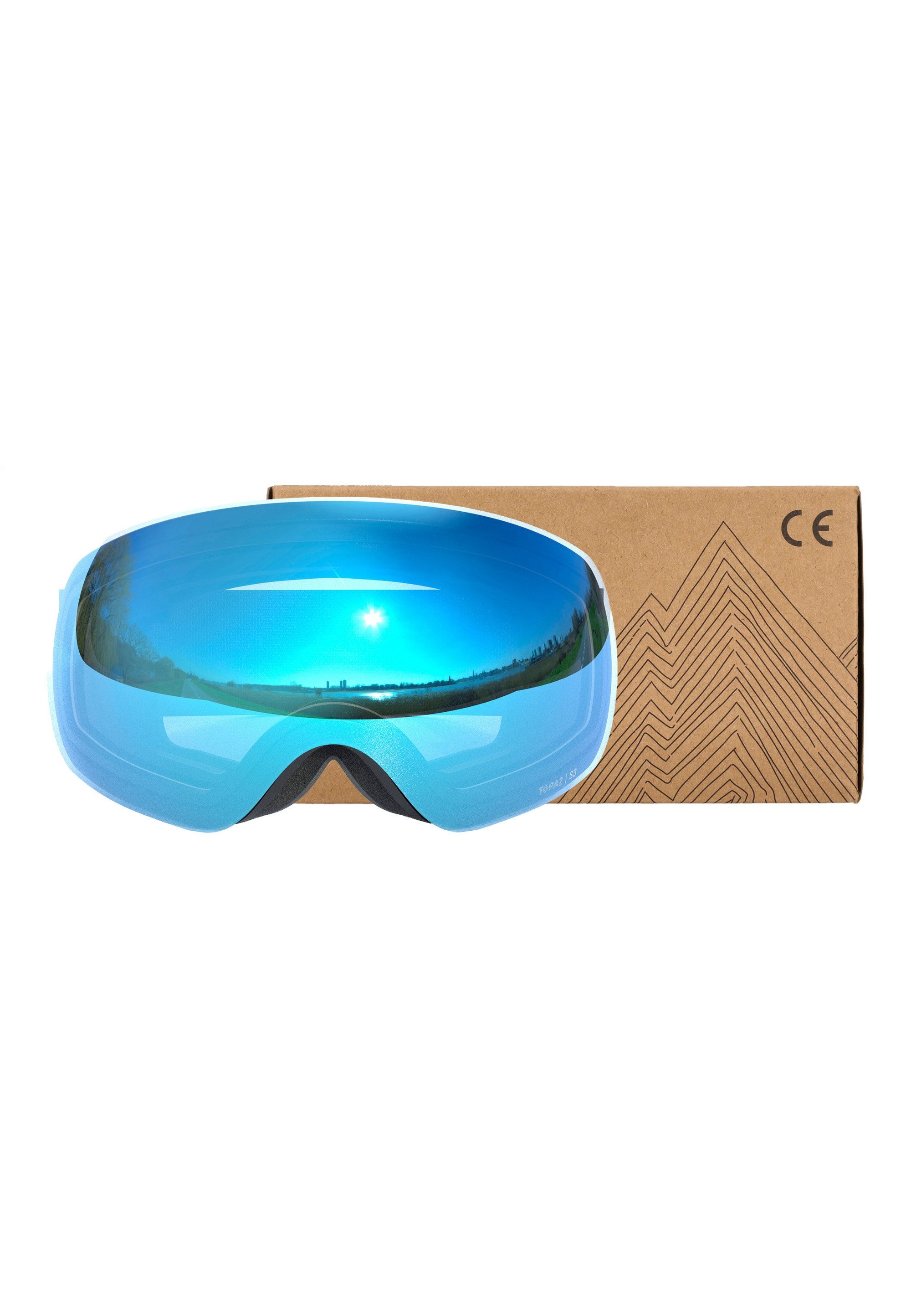 WHISTLER Skibrille Morgins Topaz III, mit UV-Schutz – Bild 5 von 5
