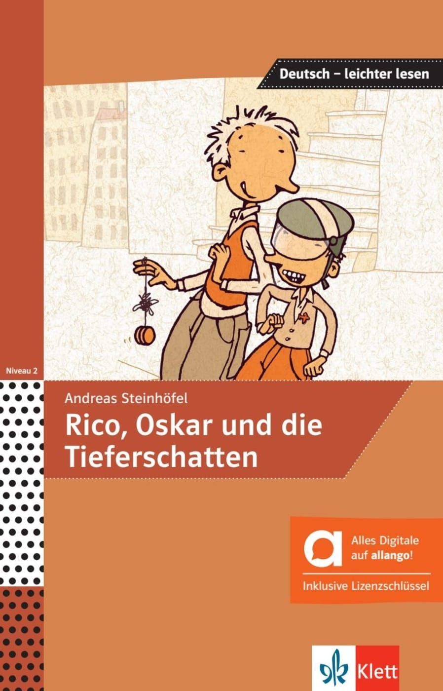 Schulbuch Rico, Oskar und die Tieferschatten – Hybride Ausgabe allango Lektüre m Andreas Steinhöfel, Achim Seiffarth
