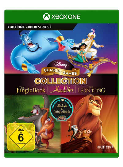 Disney Classic Games - Jungle Book, Aladdin, Lion King Xbox One, Xbox Series X