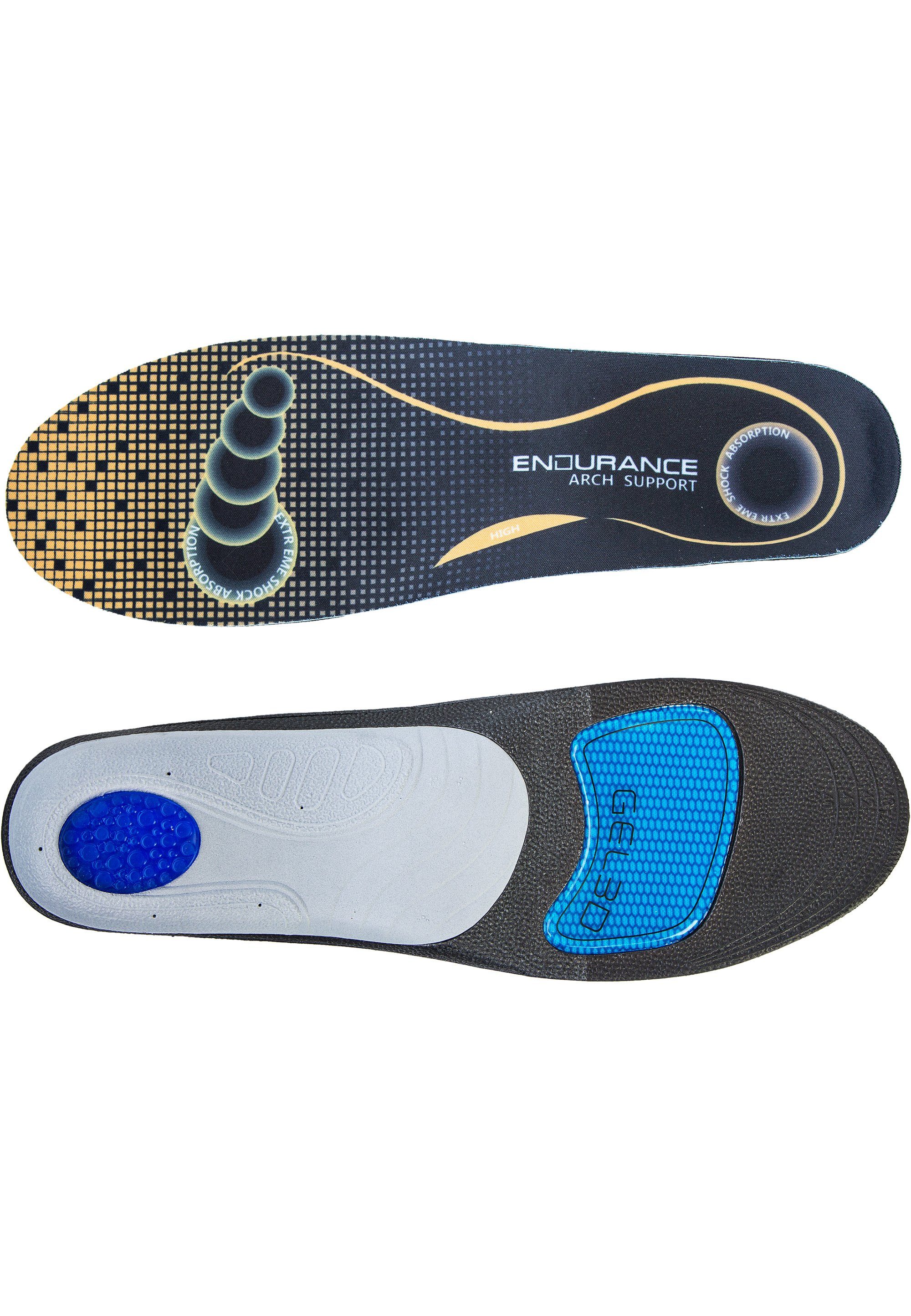 ENDURANCE Einlegesohlen Arch Support High, mit hohem Support