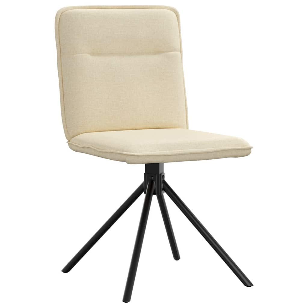 vidaXL Esszimmerstuhl Esszimmerstühle 6 Stk. Creme günstig online kaufen