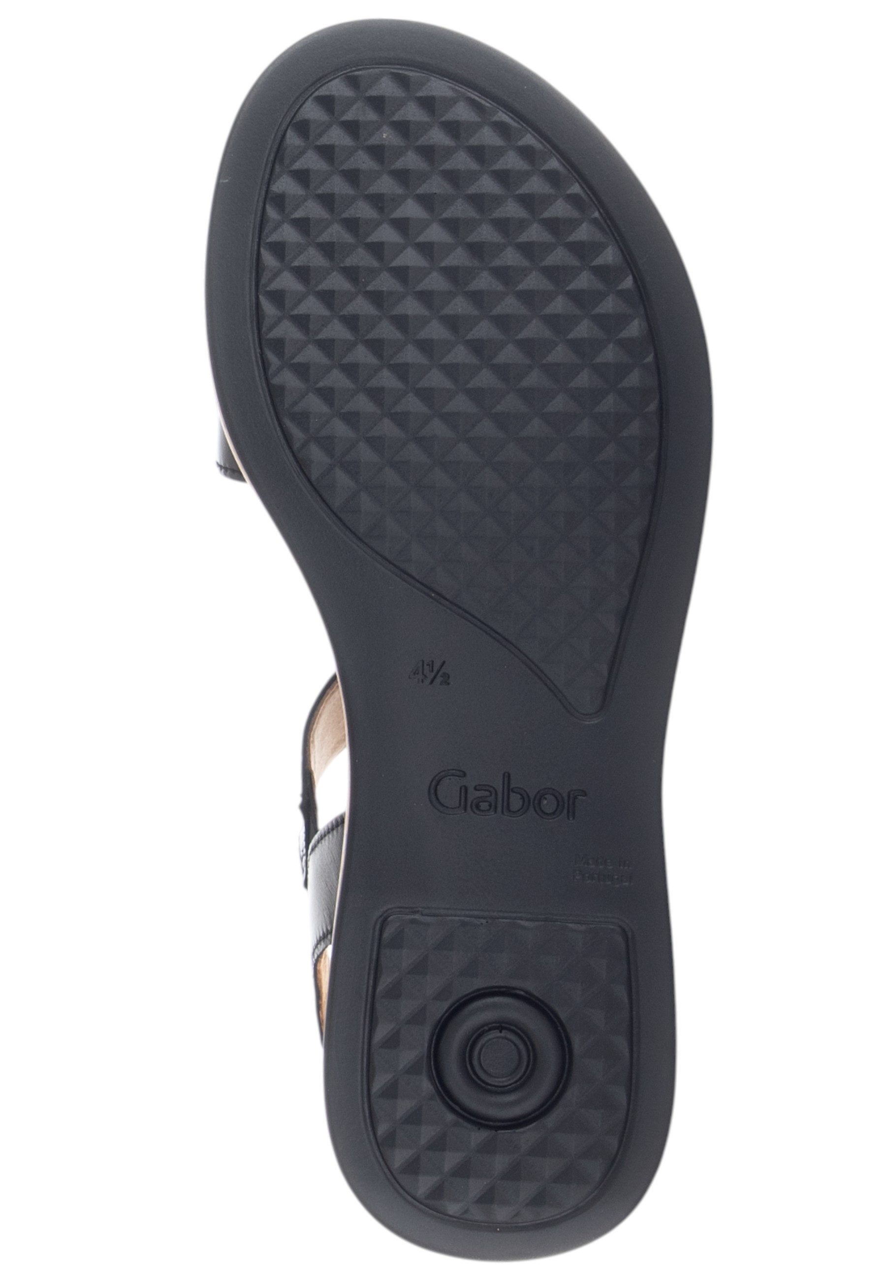 Gabor 62.734 57 Schwarz Sandale