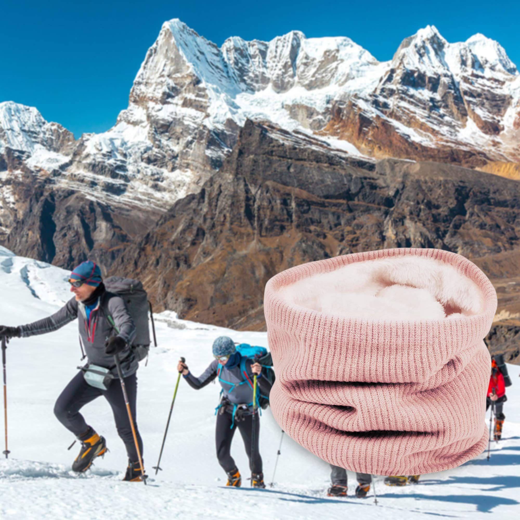 Coonoor Modeschal Fleece Schal Winter Loop günstig online kaufen