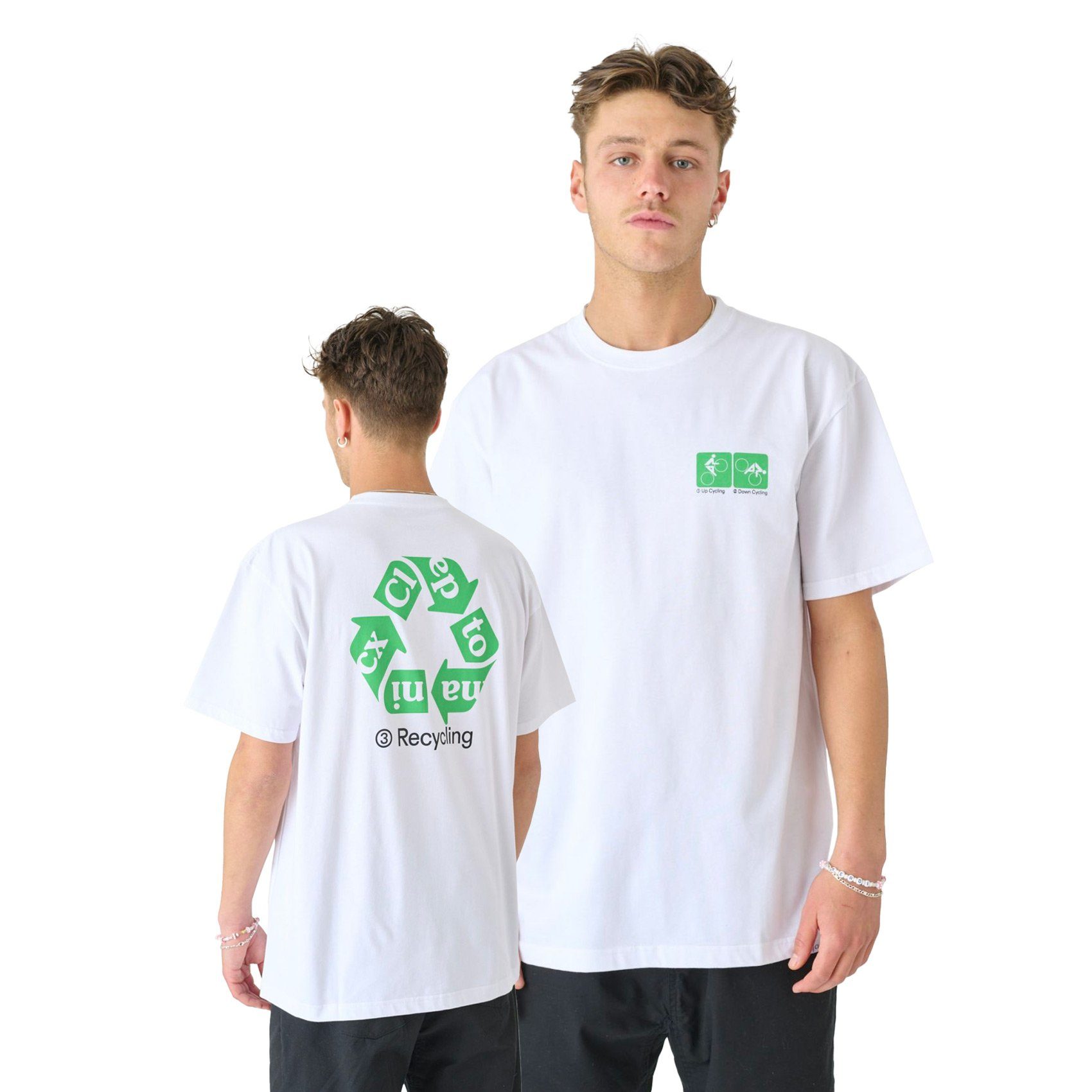 Cleptomanicx T-Shirt Upcycling mit coolem Print