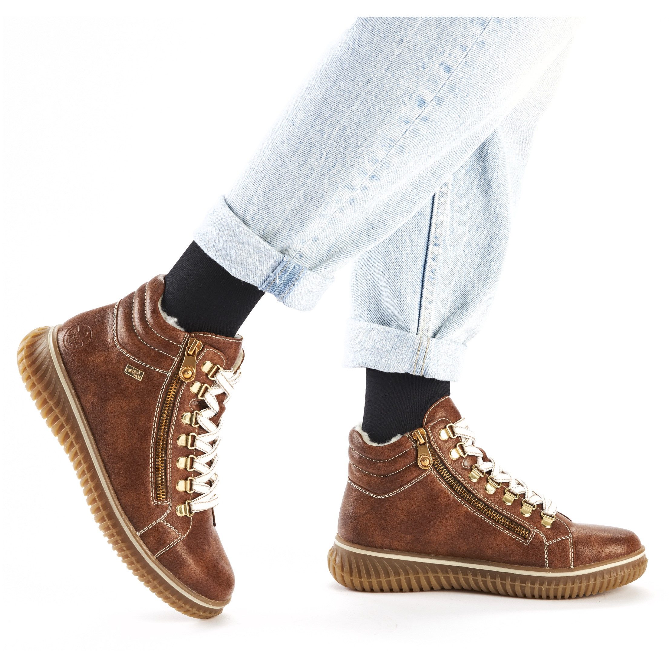 Rieker Winterboots, Schnürboots, Stiefelette mit wasserabweisender günstig online kaufen