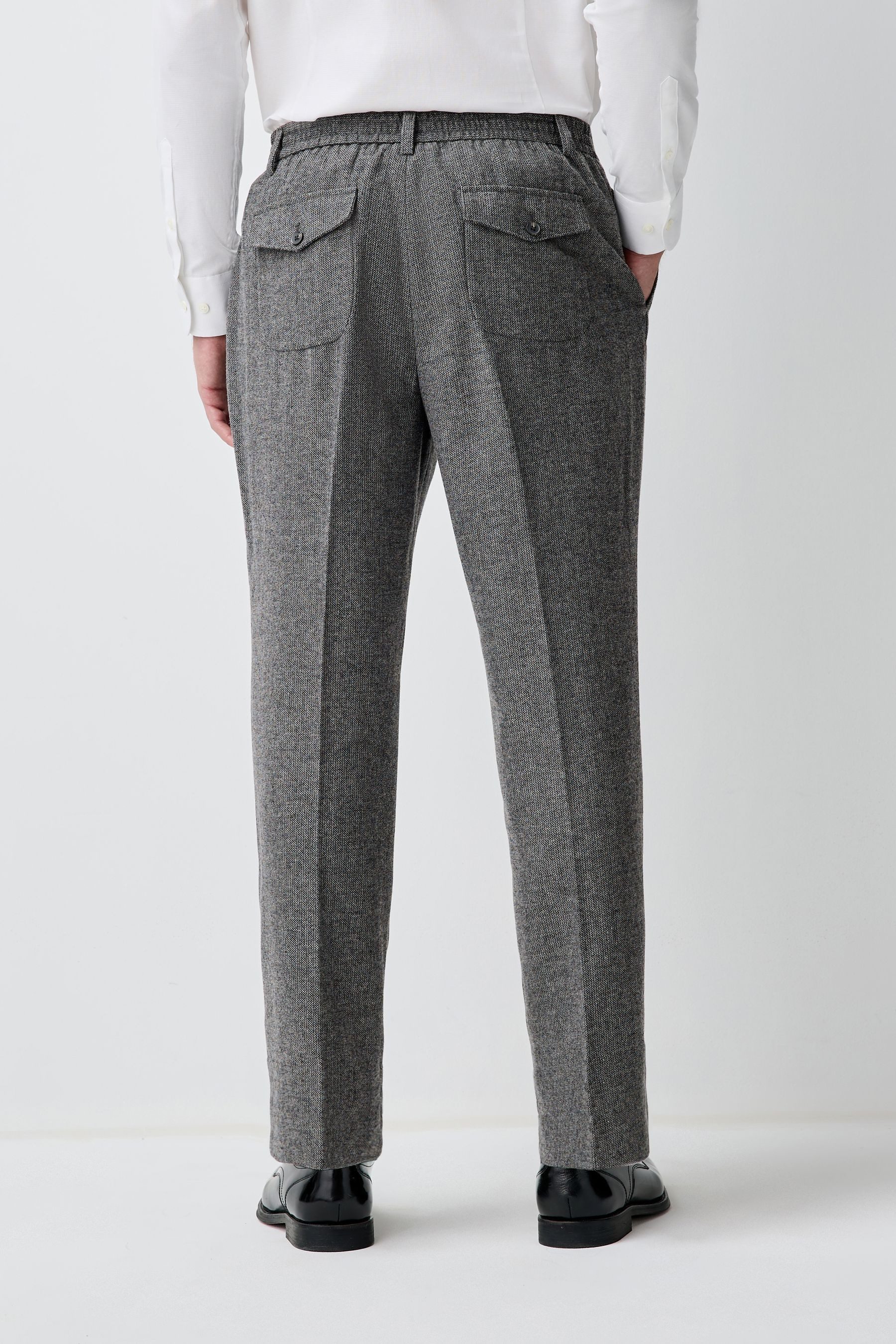 Next Stoffhose Elegante Slim Fit Hose mit elastischem Rückenbund (1-tlg)