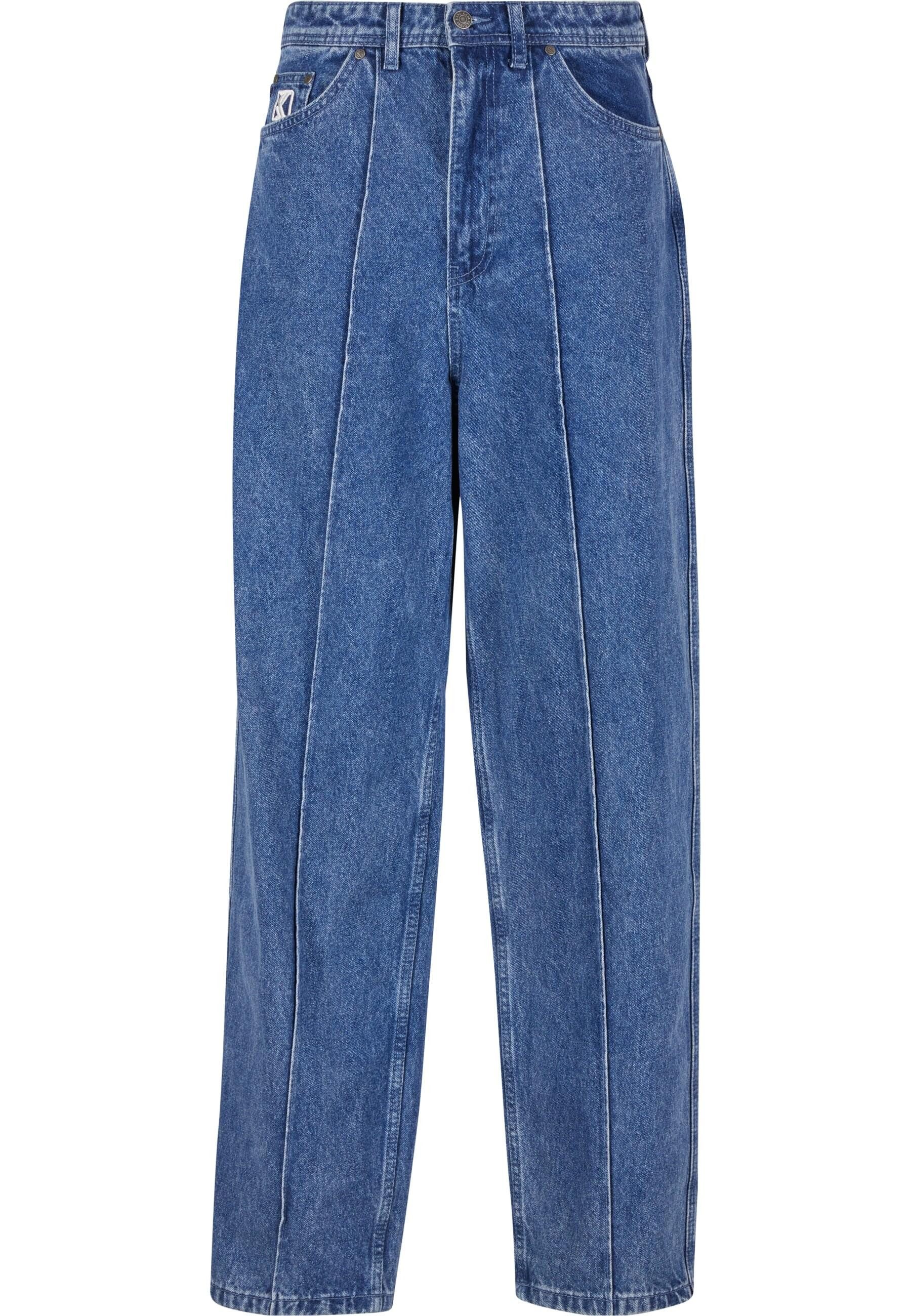 Karl Kani Bequeme Джинсы Karl Kani KK Tuck Straight Leg Denim Pants Vintage indigo