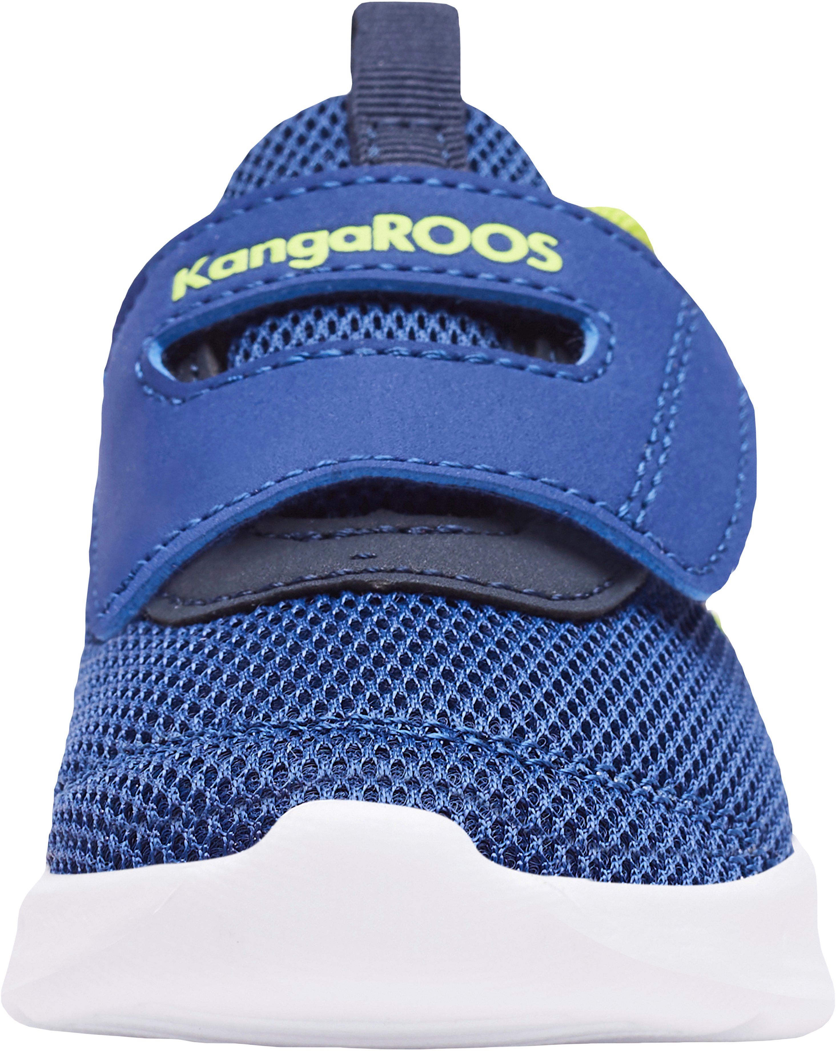 navy-lime KangaROOS mit V K-IR Sneaker Sporty Klettverschluss