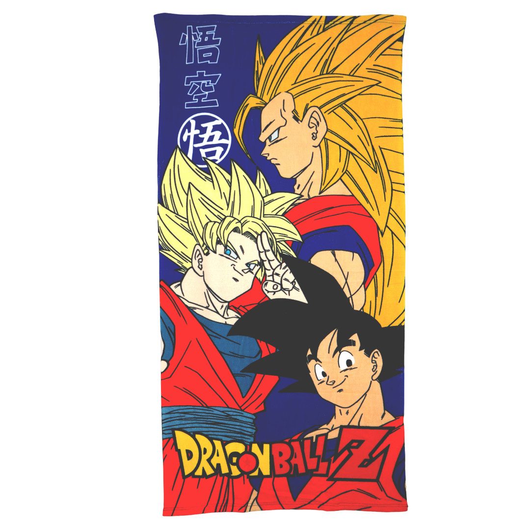 Dragon Ball Strandtuch Dragonball Z Goku Mikrofaser Badetuch 70x140 cm