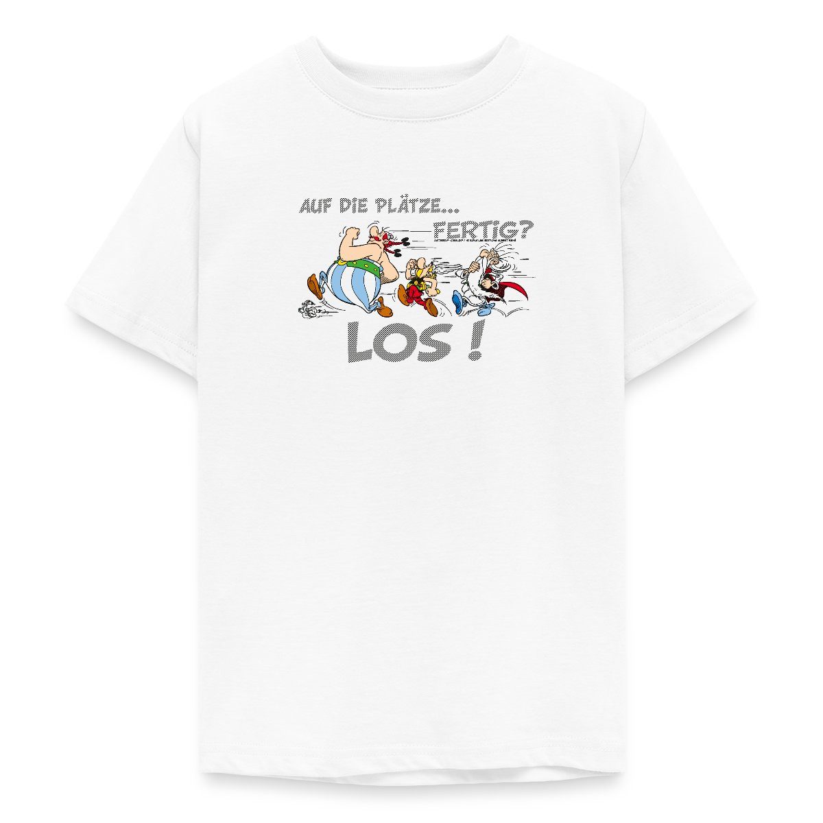 T-Shirt Asterix und Obelix Sport Spruch Teenager T-Shirt