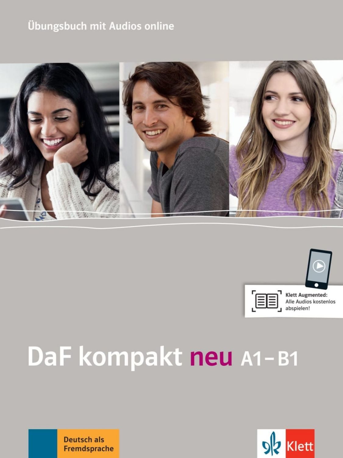 DaF kompakt neu A1-B1 / Margit Doubek, Birgit Braun, Nadja Fügert, Ondřej Kotas, Martina Marquardt Langermann
