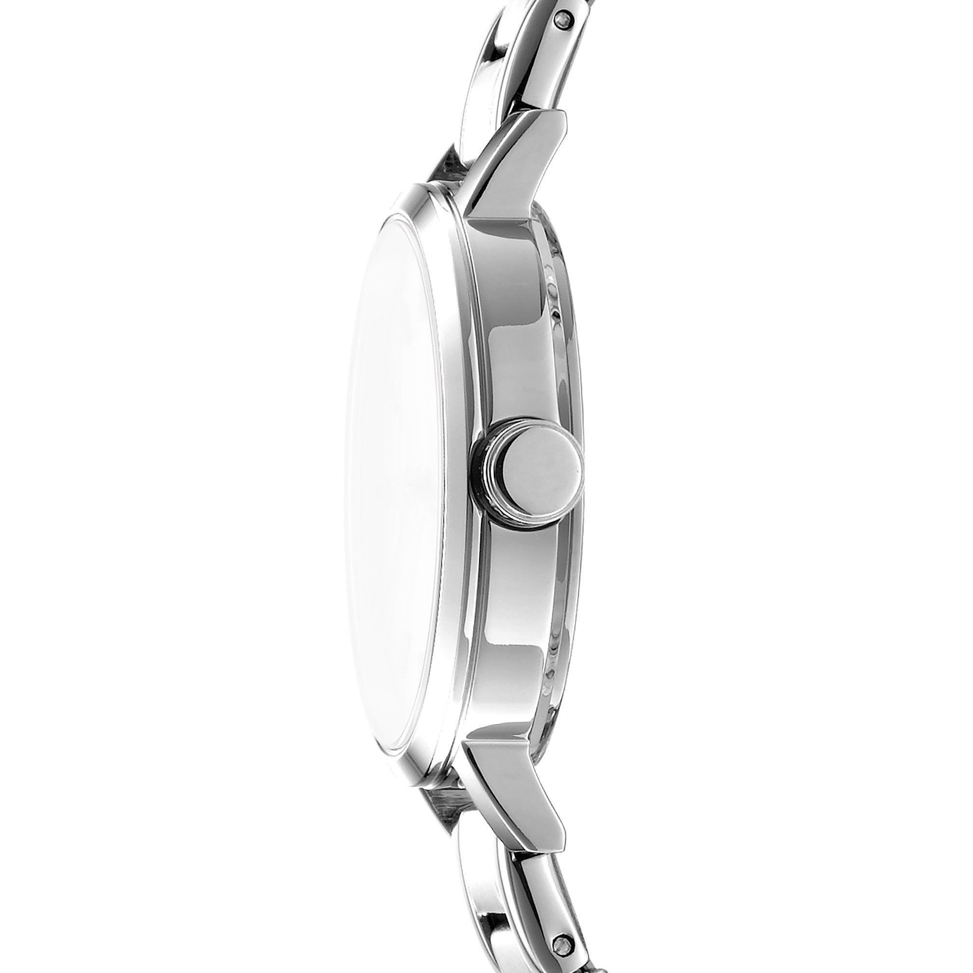 DKNY Quarzuhr Soho Glitz DK1L038M0045, Armbanduhr, Damenuhr, Edelstahlarmband, analog