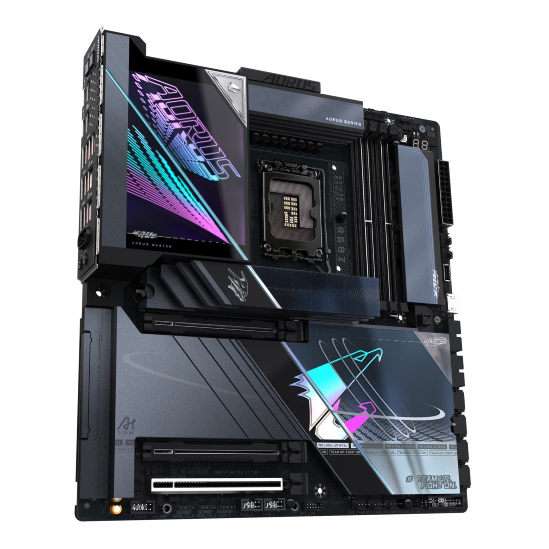 Gigabyte Z890 AORUS MASTER AI TOP Motherboard - Unterstützt Intel Core Ultra Mainboard