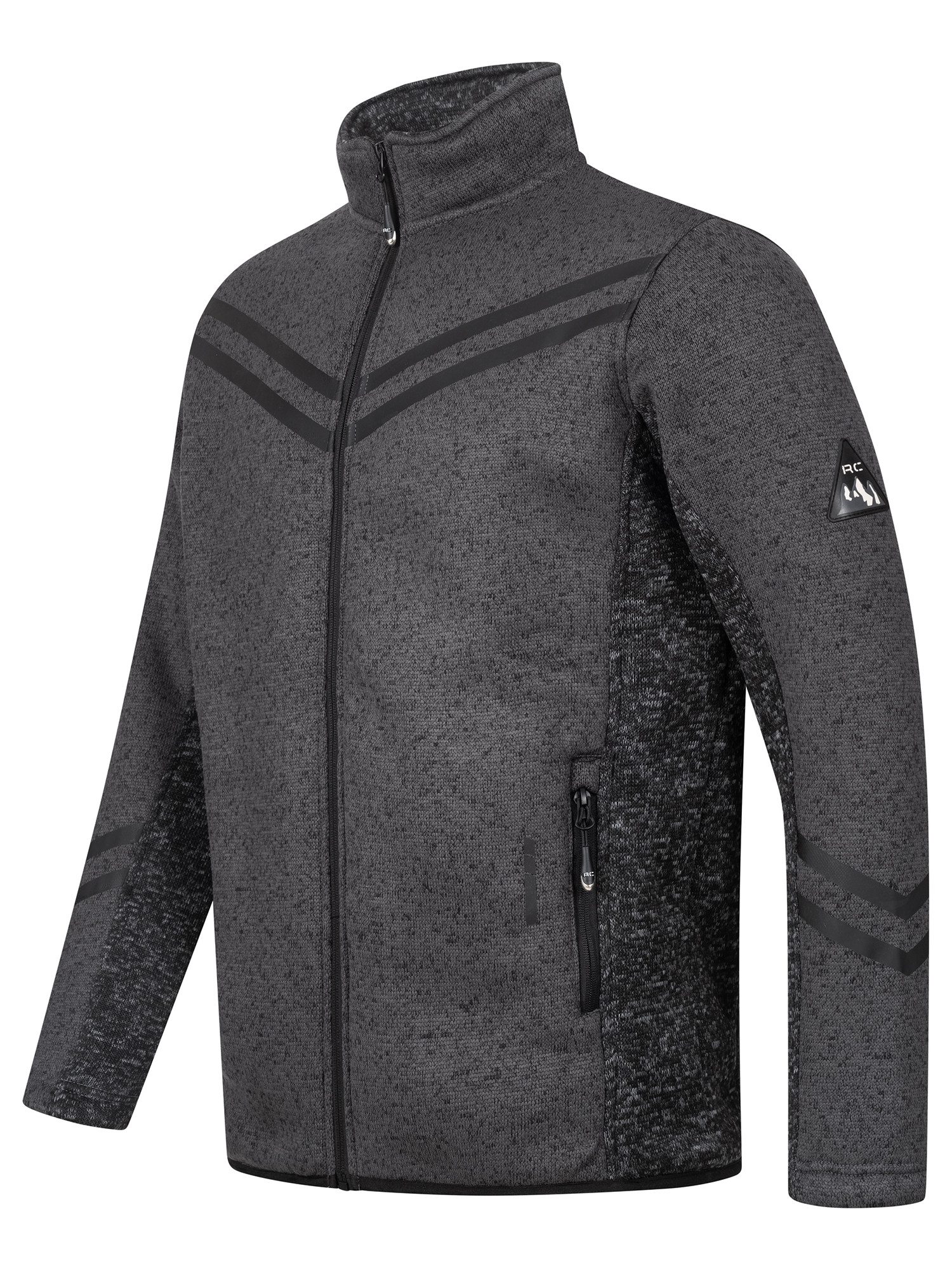 Rock Creek Fleecejacke Herren Jacke Melange Fleecejacke H-373 günstig online kaufen