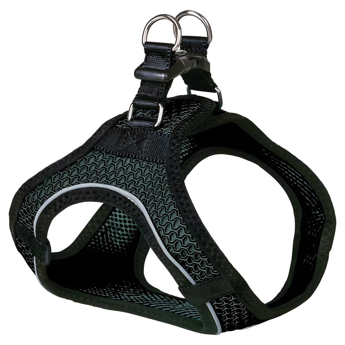 Hunde-Geschirr Geschirr Mesh Air grau