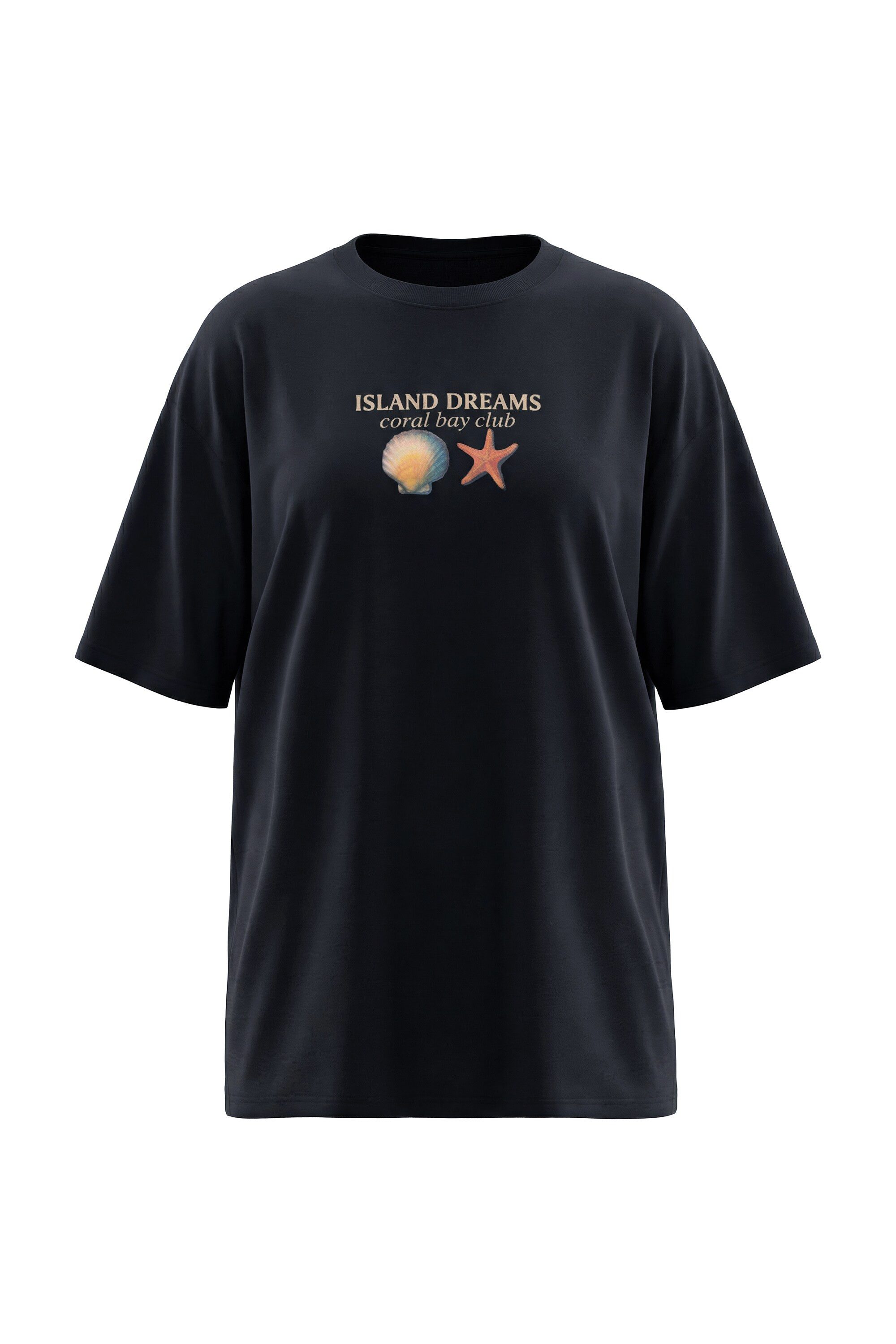 Studio Untold T-Shirt T-Shirt oversized Island Dreams günstig online kaufen