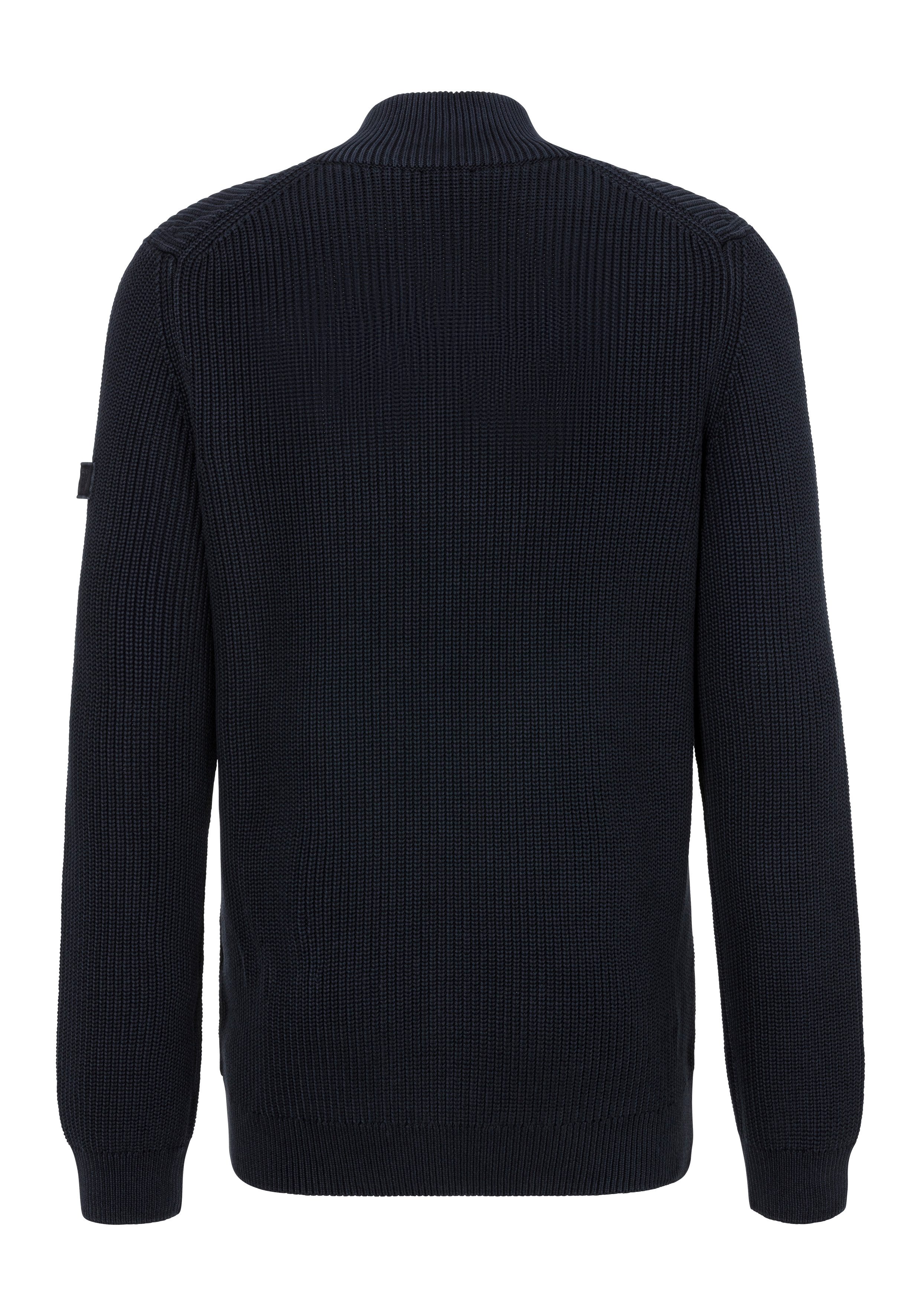 Joop Jeans Strickpullover Henrio mit Reißverschluss günstig online kaufen
