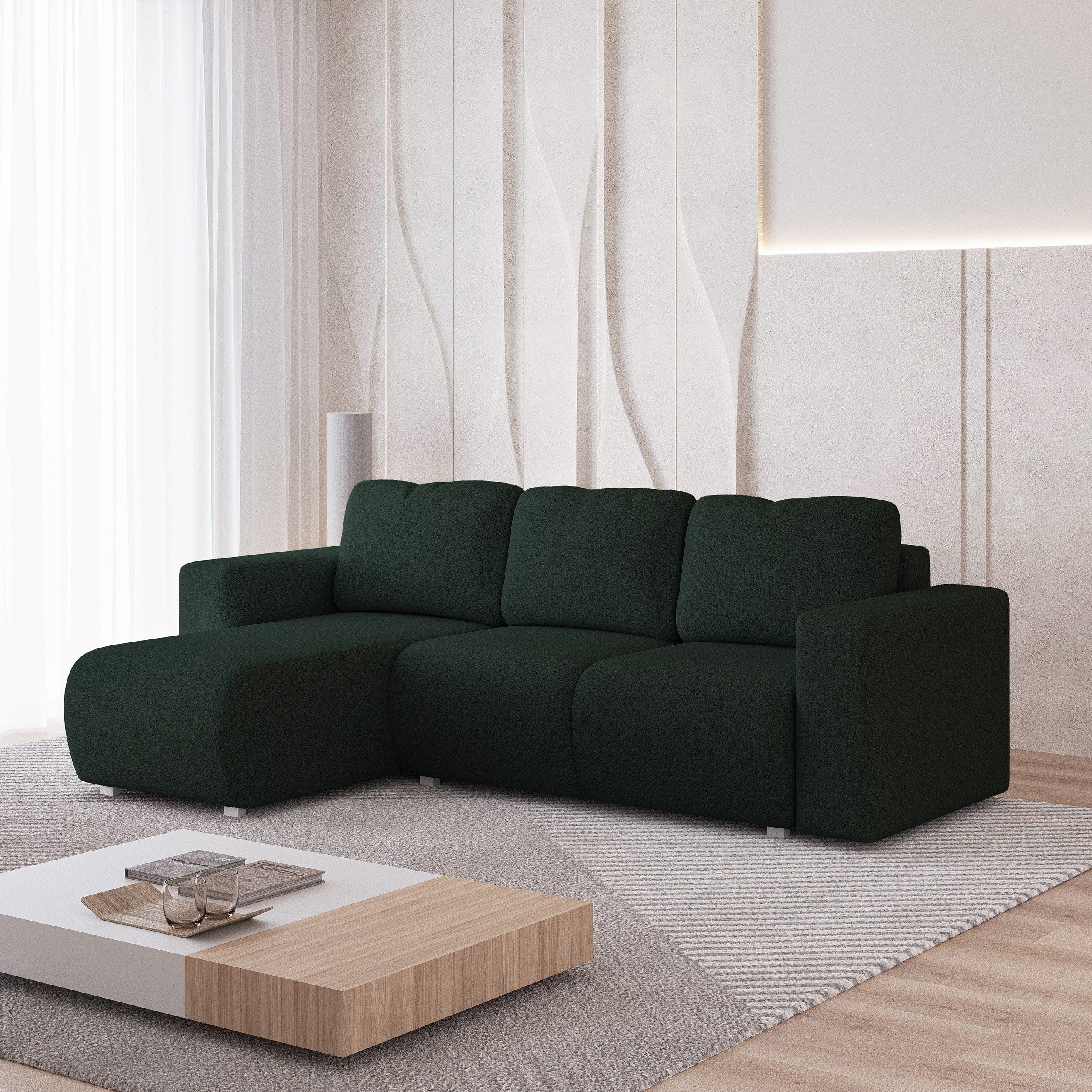 Masseno Ecksofa RINOVA mit Schlaffunktion L-Form, günstig online kaufen