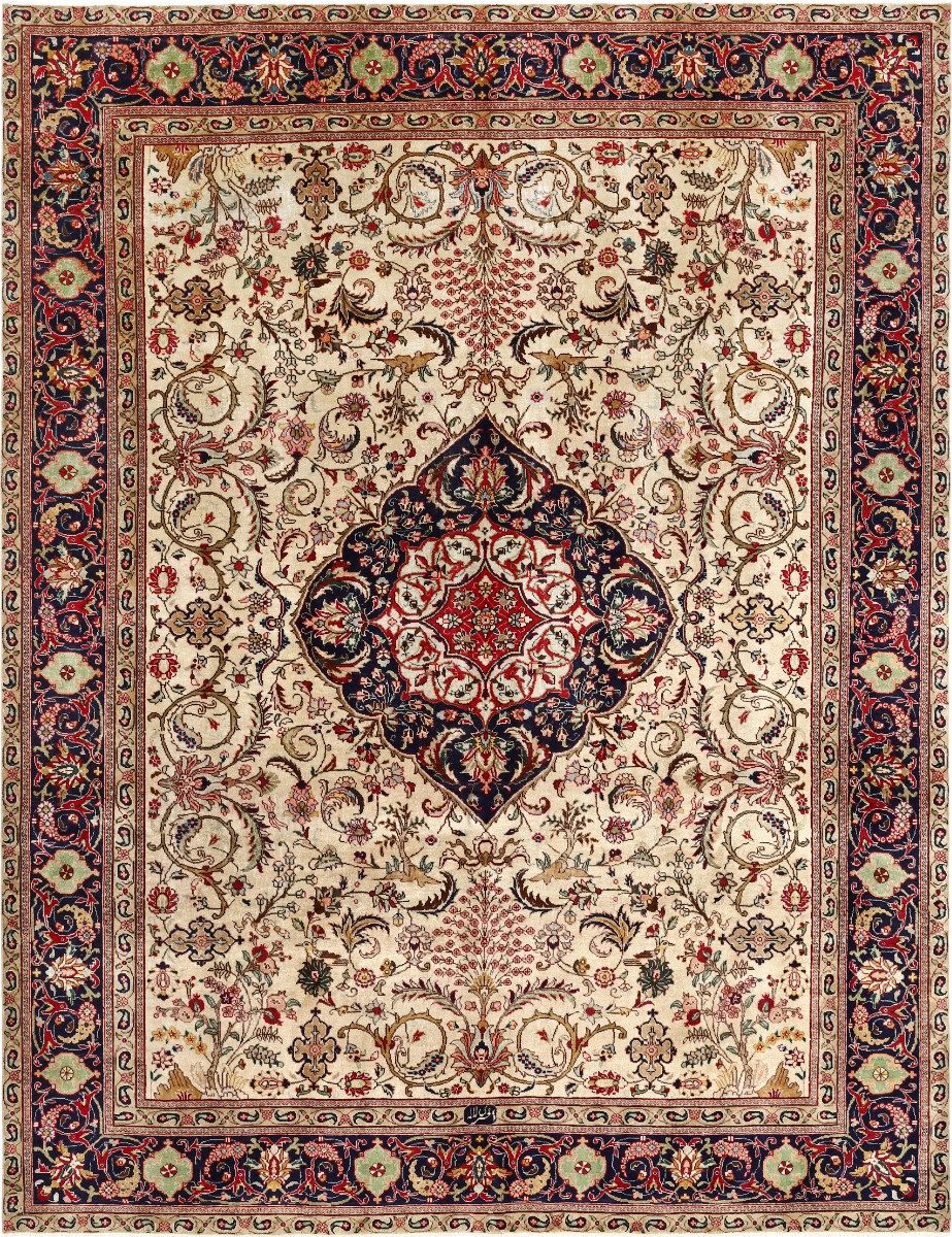Carpet Avenue Teppich Tabriz Patina 386x301, Rechteck, Höhe: 7 mm