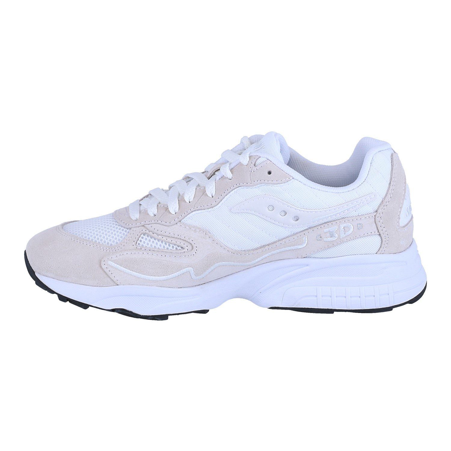 Saucony 3D Grid Hurricane weiss/beige Herren Sneaker