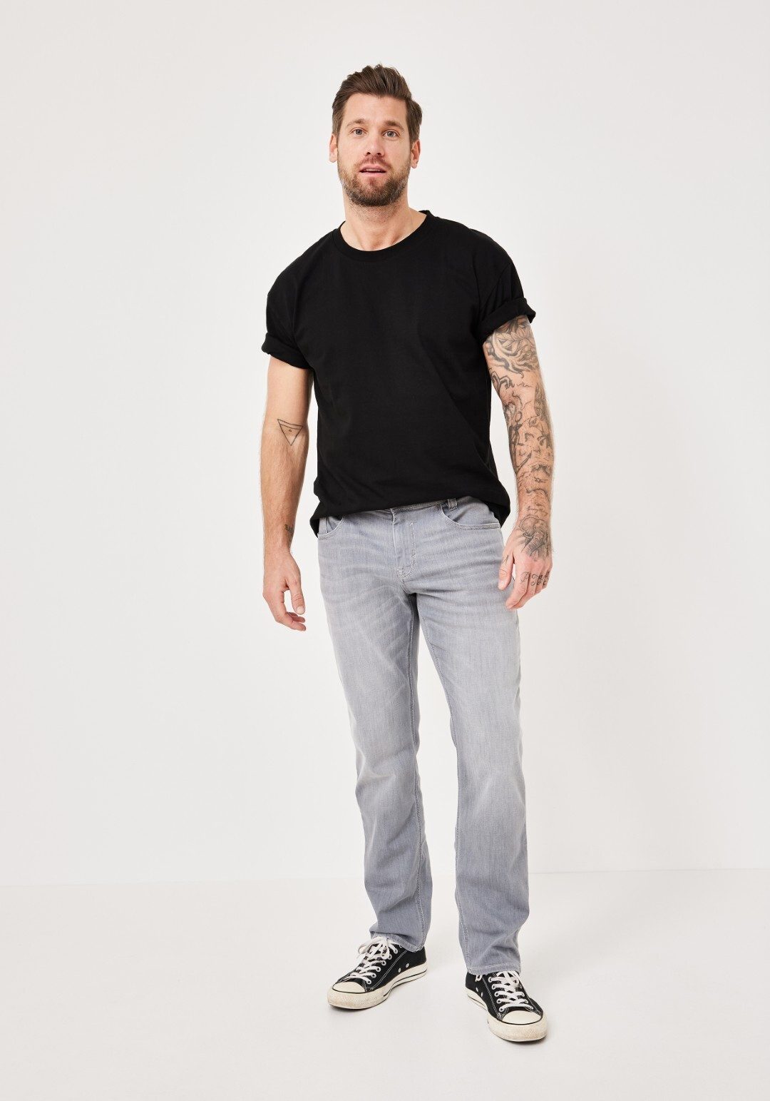 Paddock's Straight-Jeans BEN Regular Fit Jogg Denim Jeans mit Stretch