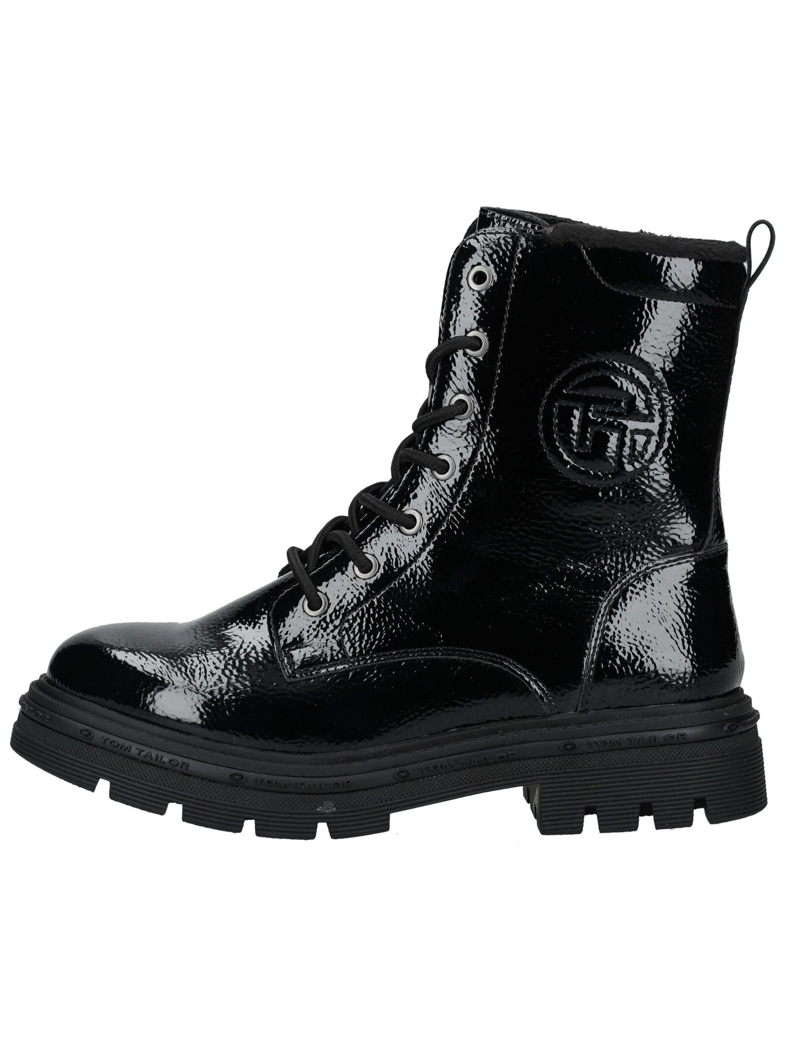 TOM TAILOR Stiefelette Lederimitat . Schnürstiefelette