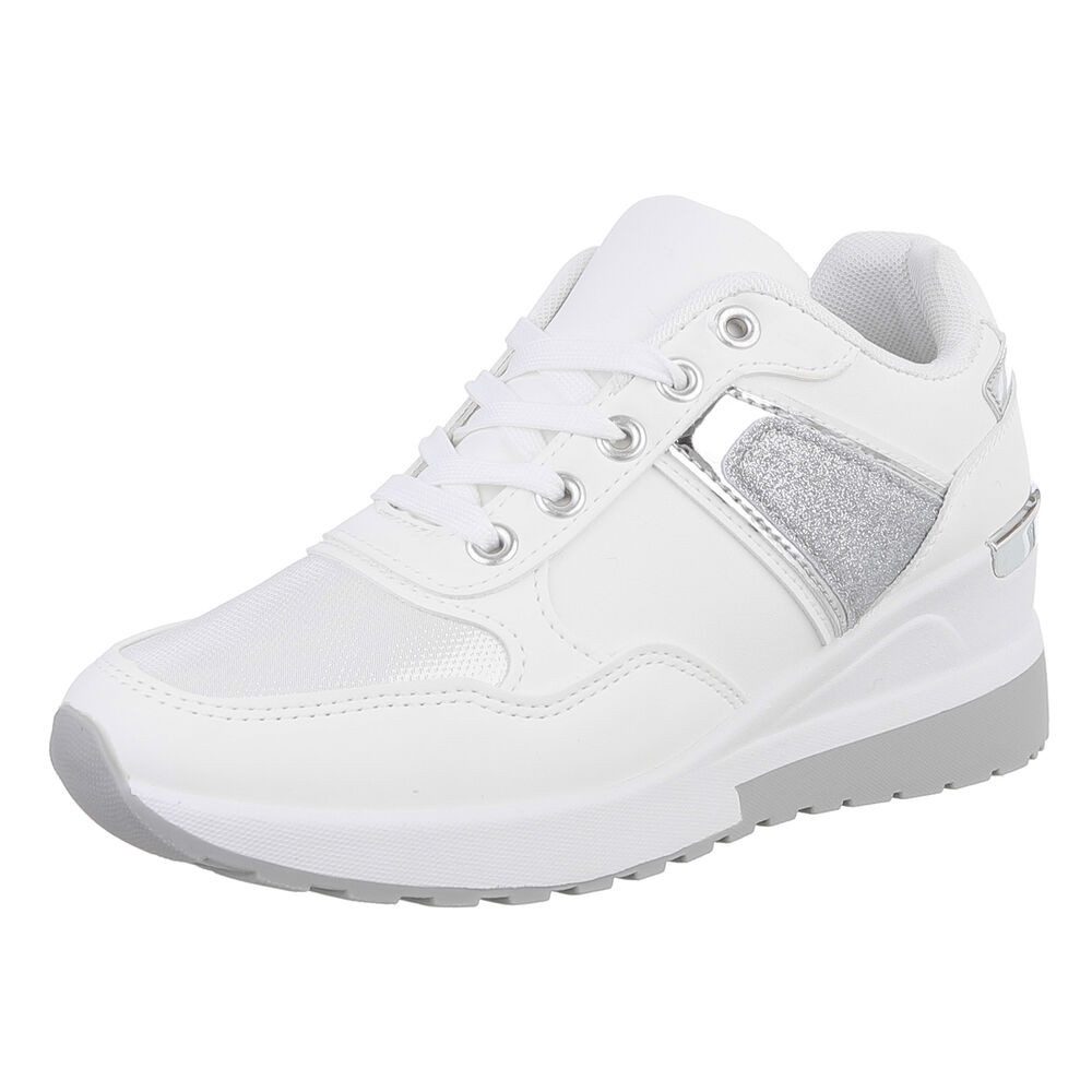 Ital-Design Damen Low-Top Freizeit Sneaker (88843625) Keilabsatz/Wedge Snea günstig online kaufen