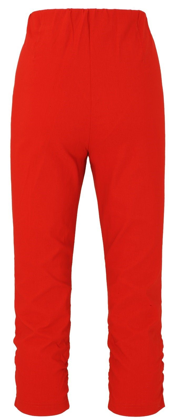 Stehmann Caprihose Maria-530-14060 elastischer Bund, seitliche Raffung am Bein, ohne Verschluss
