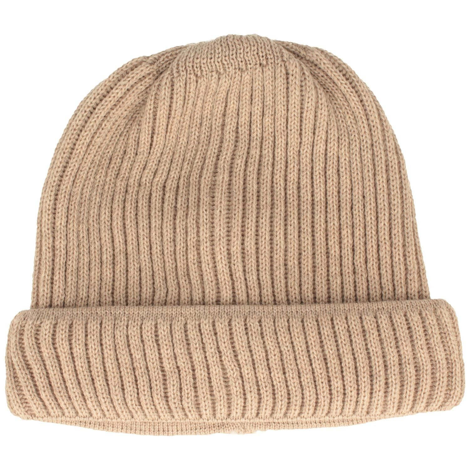 Balke Strickmütze XXL Rippen mit Umschlag günstig online kaufen