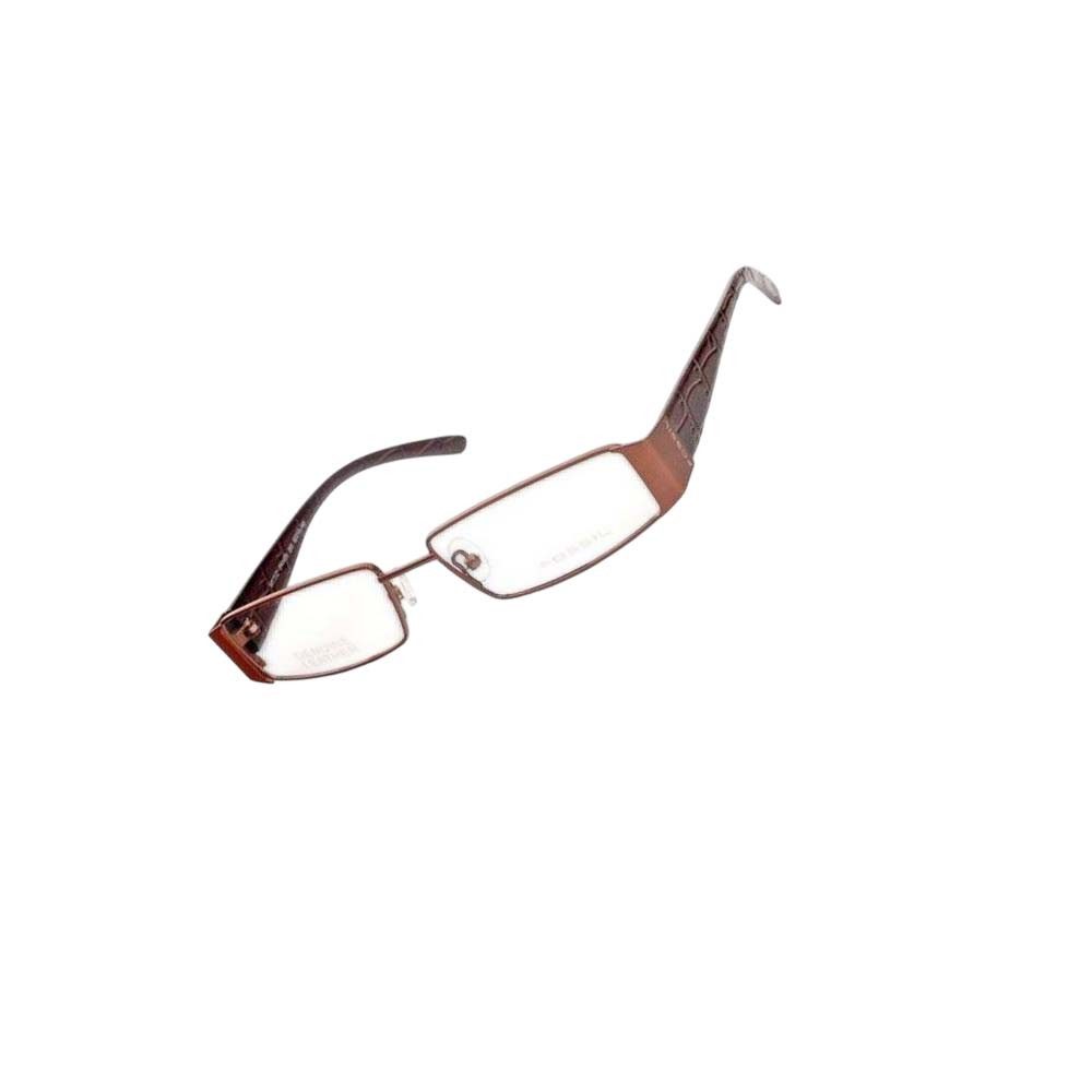 Fossil Brillengestell Korrektionsfassung Brille Metall Braun 52/15/140 - OF1129200, Metall