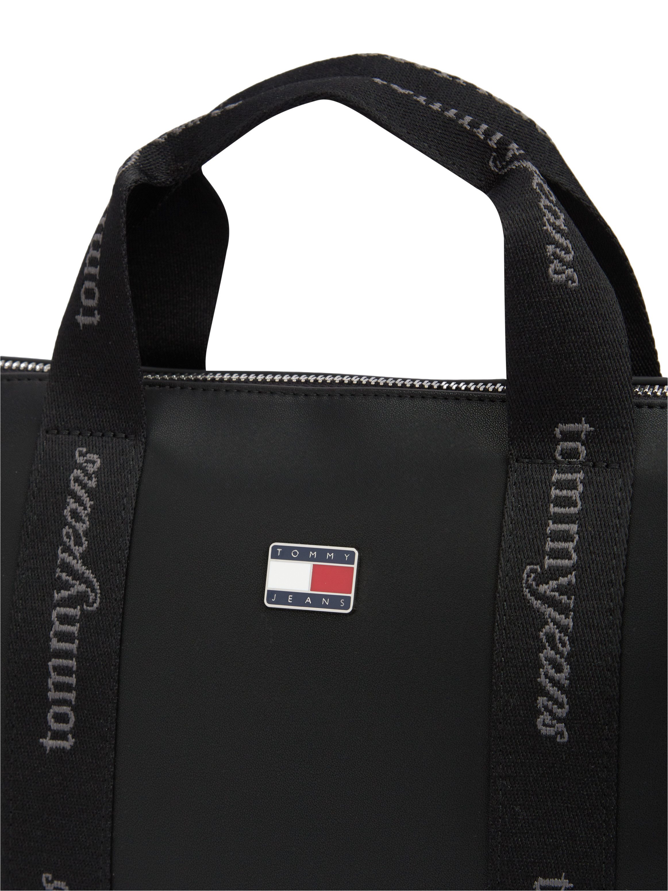 Tommy Jeans Handtasche TJW DAILY ELEVATED MINI TOTE, Damen Schultertasche, Umhängetasche mit Logoschriftzügen – Bild 5 von 5