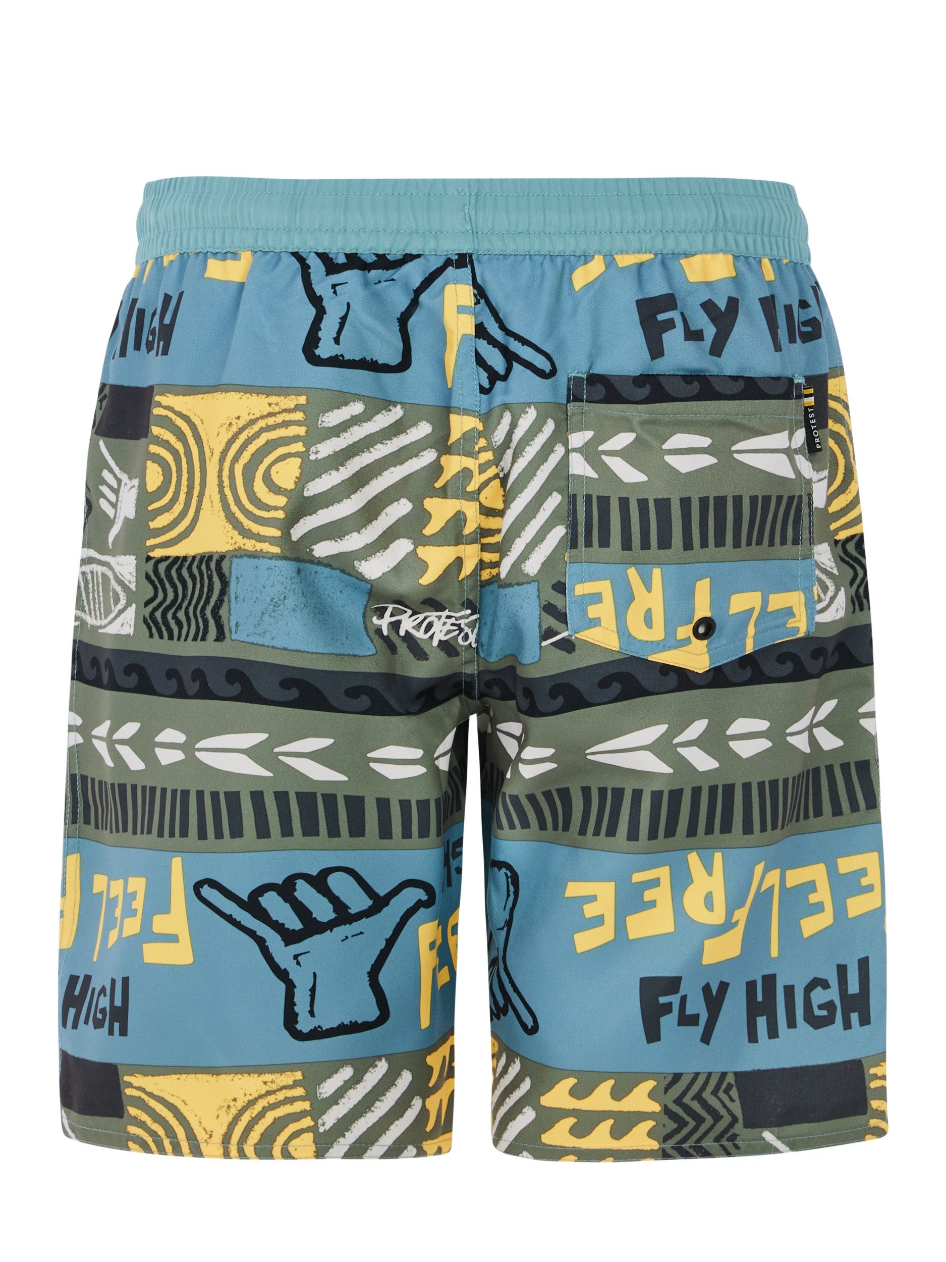 Protest Shorts PRTRonald JR beachshort ARCTICGREEN