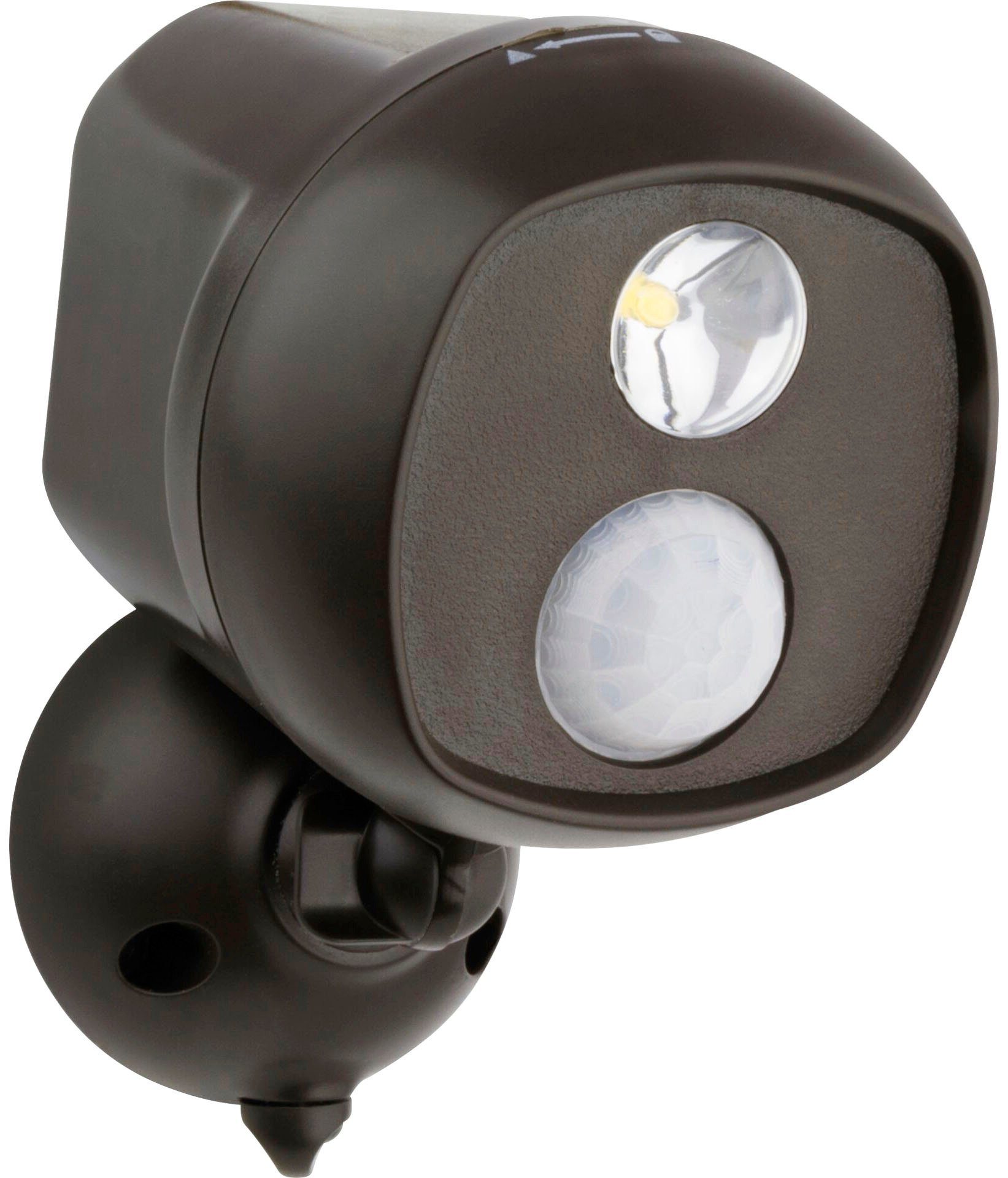 REV LED Wandleuchte LED integriert, Bewegungsmelder mit Spotstrahler, fest
