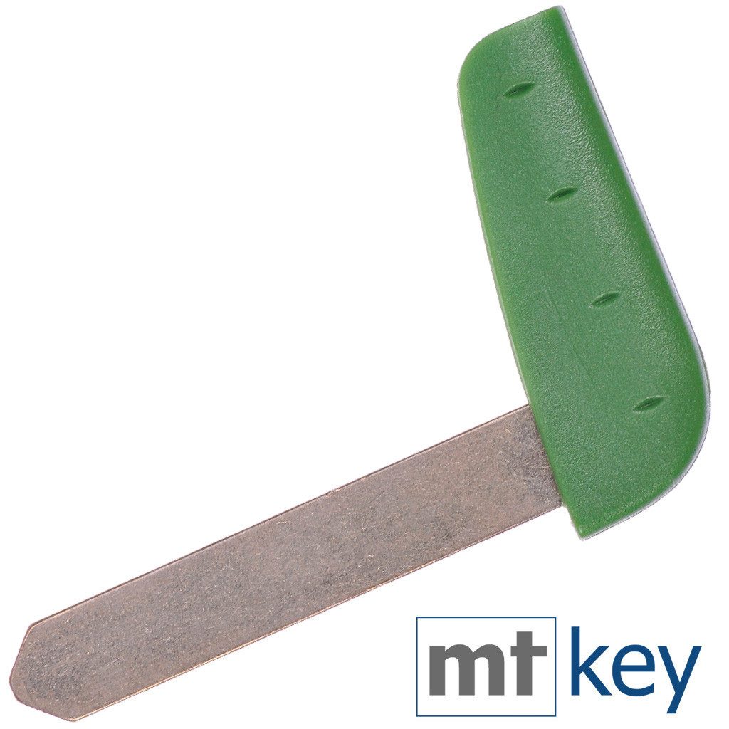 mt-key Auto Schlüssel Karte 3 Tasten + Rohling + Mikrotaste + VARTA CR1620 Knopfzelle, CR1620 (3 V), für Renault Laguna II Espace IV Vel Satis Funk Fernbedienung
